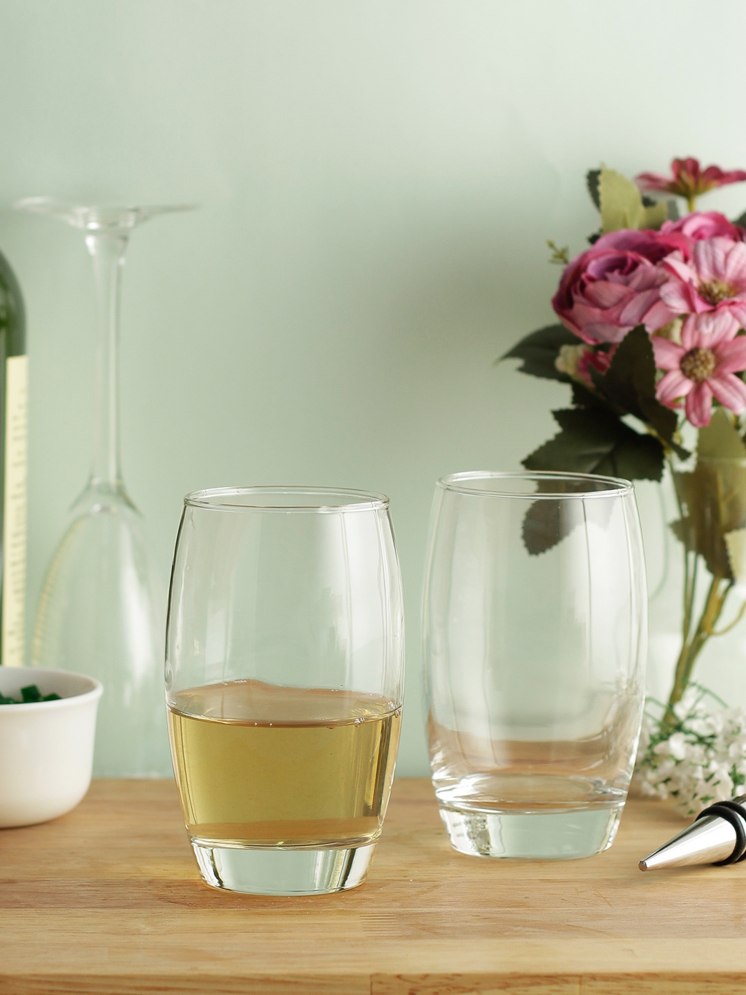 

ARCOROC Set Of 6 Transparent Solid High Ball Glass Tumblers 350 ml