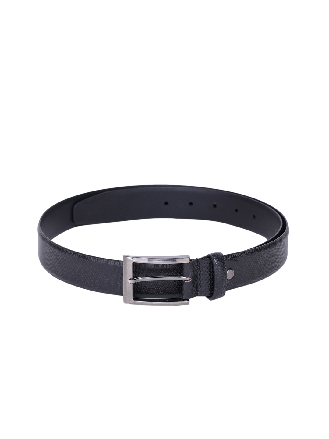 

Alvaro Castagnino Men Black Textured Belt