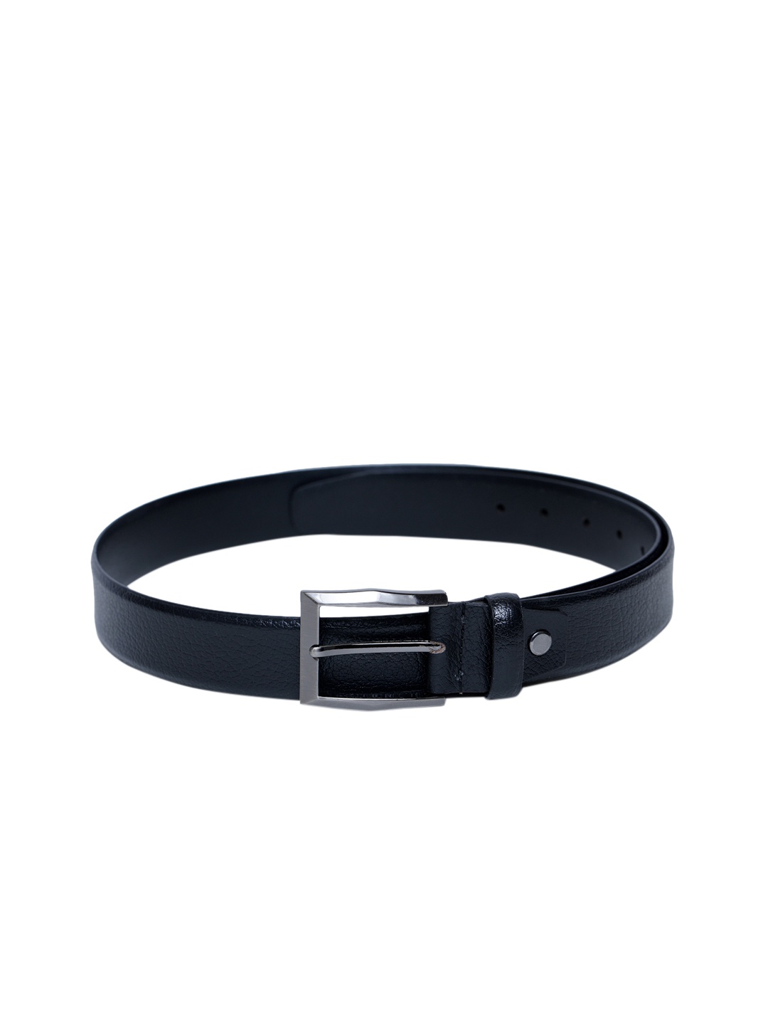 

Alvaro Castagnino Men Black Textured Leather Belt