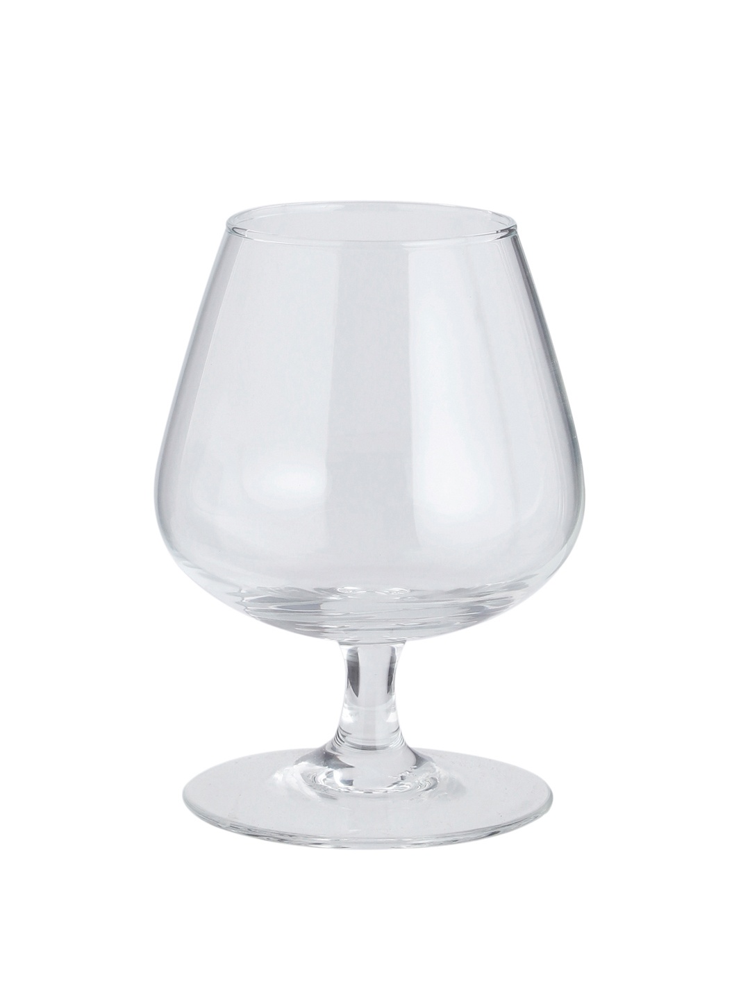 Luminarc Set of 6 Transparent Solid Cognac Brandy Glasses