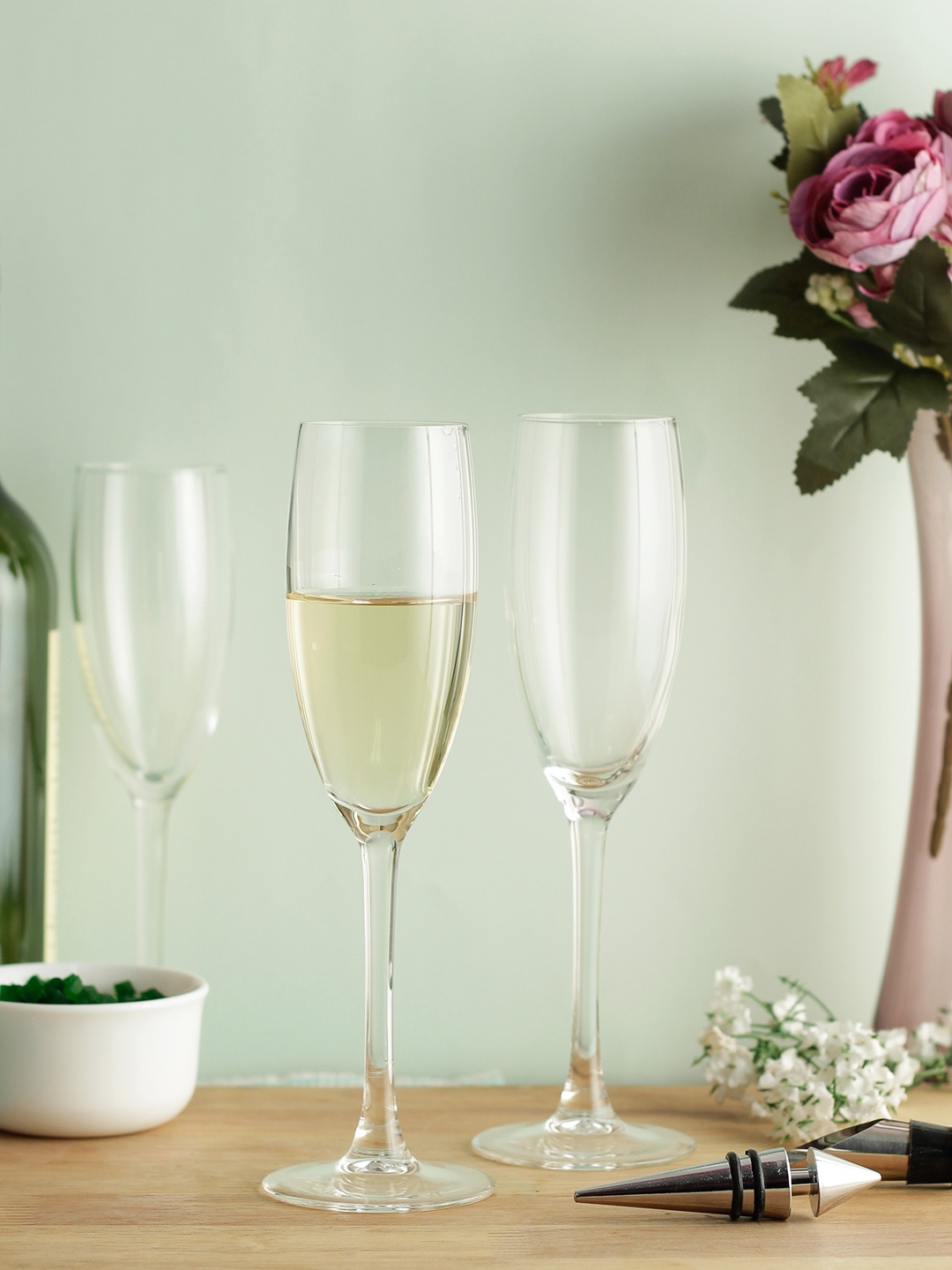 

Luminarc Unisex Set Of 4 Transparent Solid Wine Glasses
