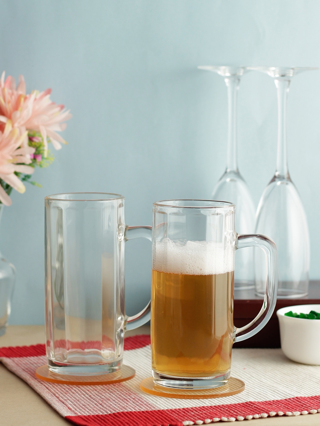 

Luminarc Set of 6 Transparent Minden Beer Mugs