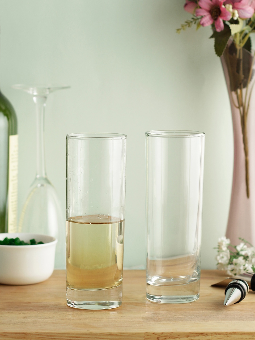 

Luminarc Set Of 6 Solid ISLANDE WHISKY Glass Tumblers, Transparent