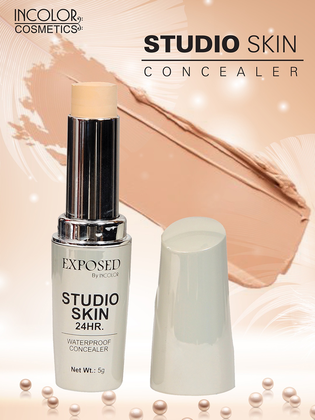 

INCOLOR Exposed Studio Skin Concealer - 04, Beige