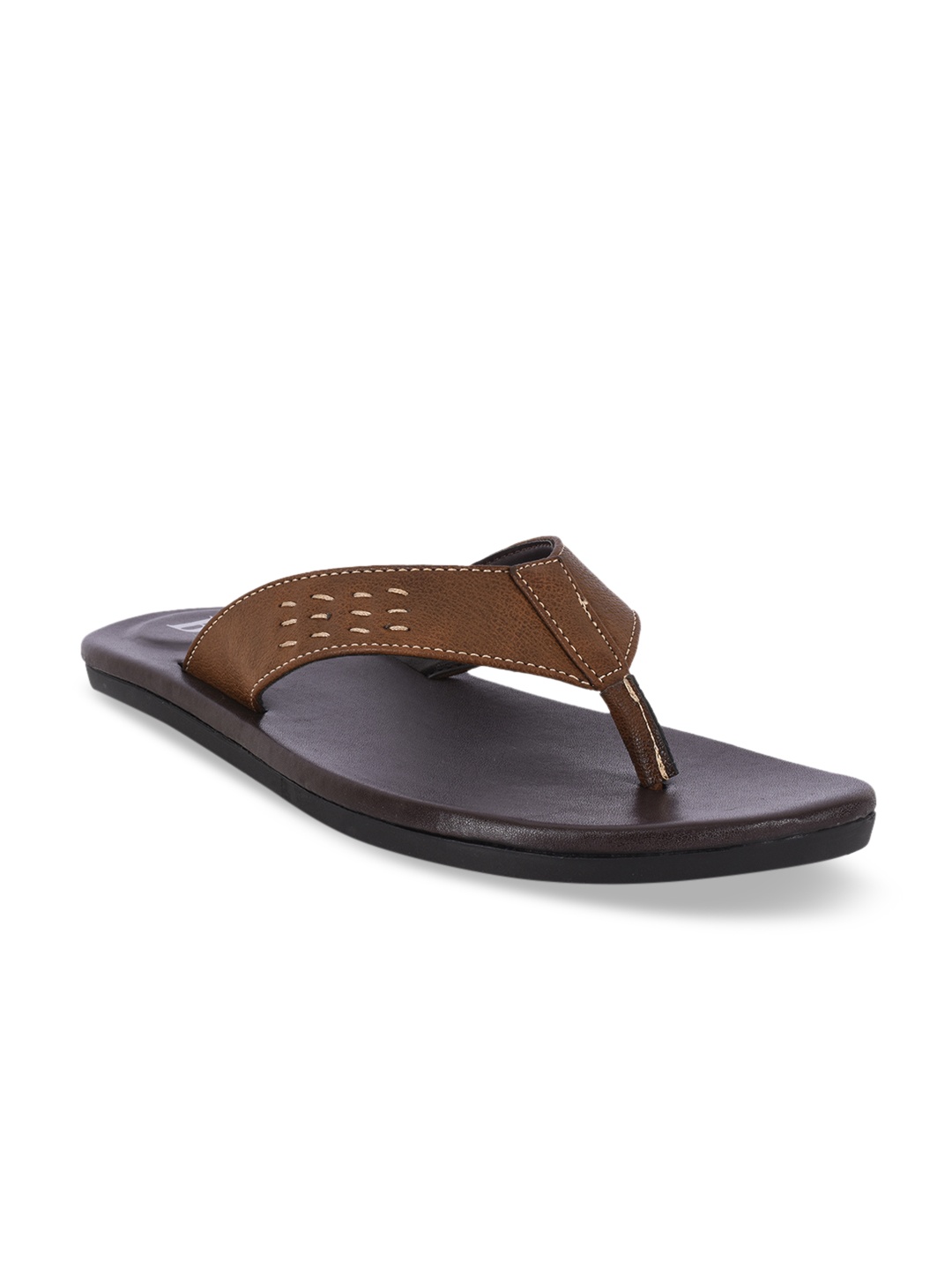 

BuckleUp Men Brown Comfort Sandals