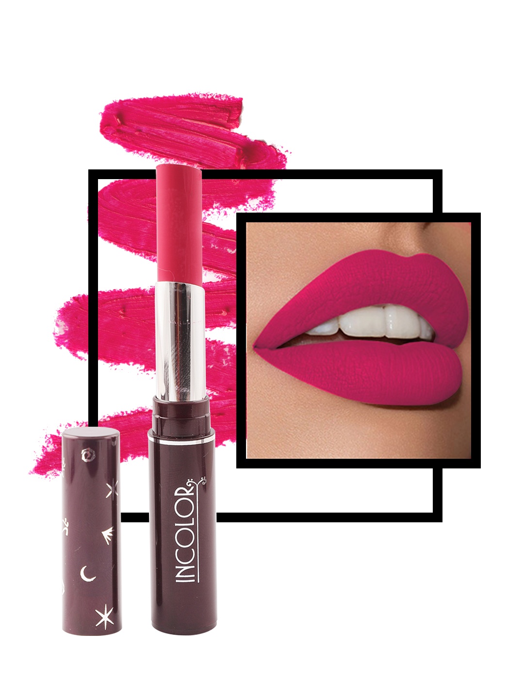 

Incolor N819 Long Lasting Lipstick (2.3g), Orange