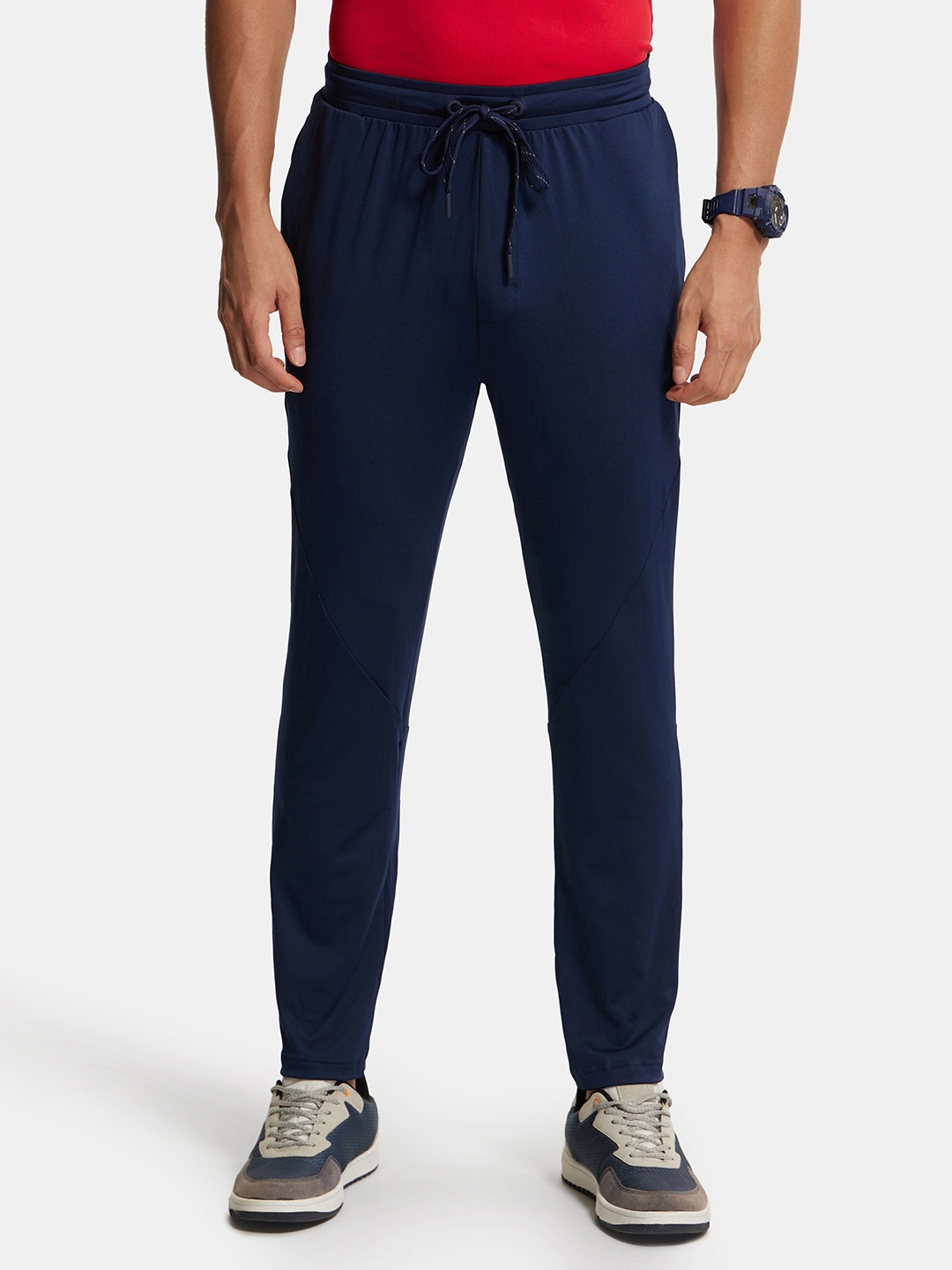 

Jockey Microfiber Stretch Trackpant with StayFresh Treatment-MV11, Blue