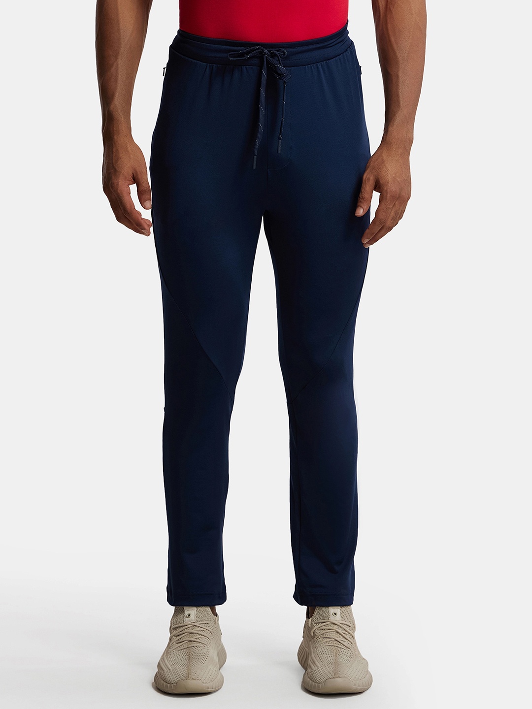 

Jockey Microfiber Stretch Trackpant with StayFresh Treatment-MV11, Navy blue