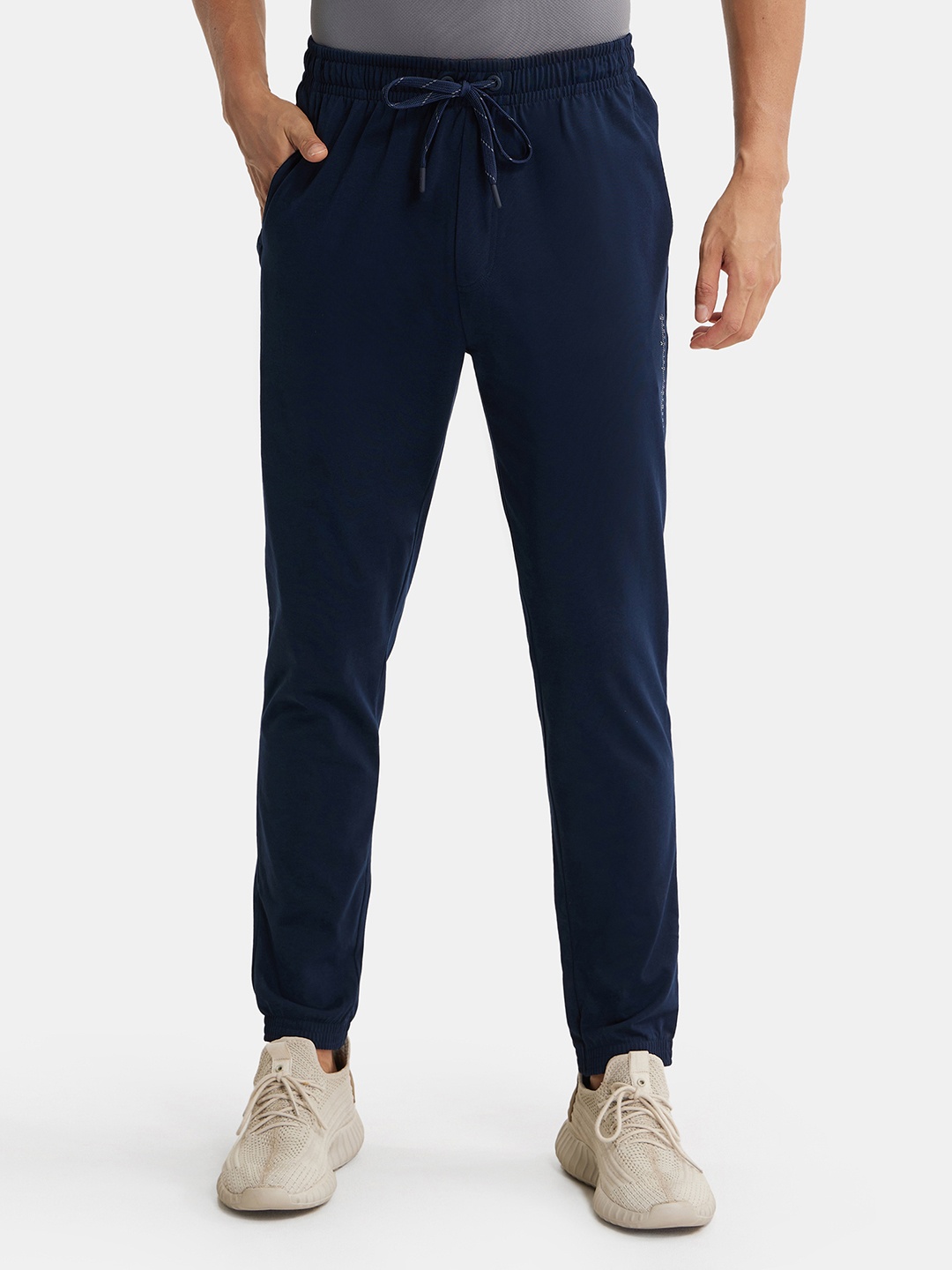 

Jockey Combed Cotton Rich Jogger with StayFresh Treatment-SP31, Navy blue