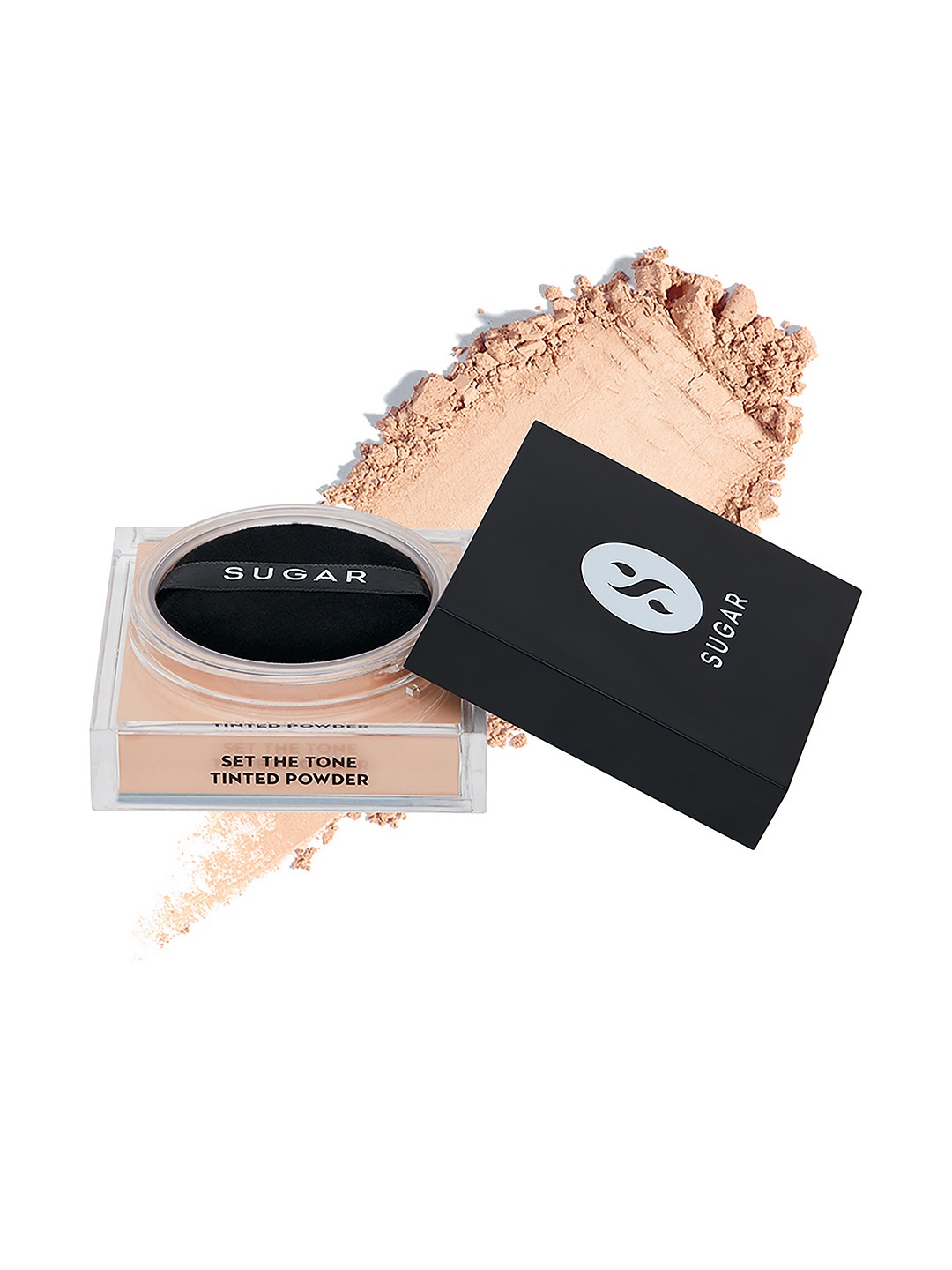 

SUGAR Set The Tone Tinted Powder - 10 Latte 15 gm, Beige