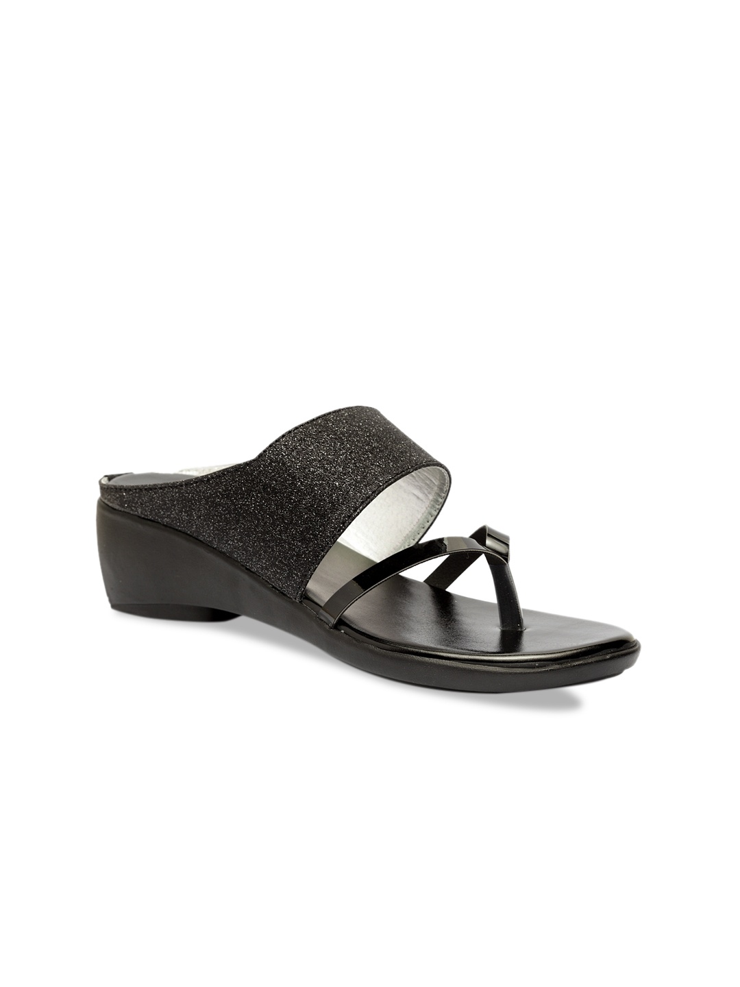 

Butterflies Women Black Solid Wedges