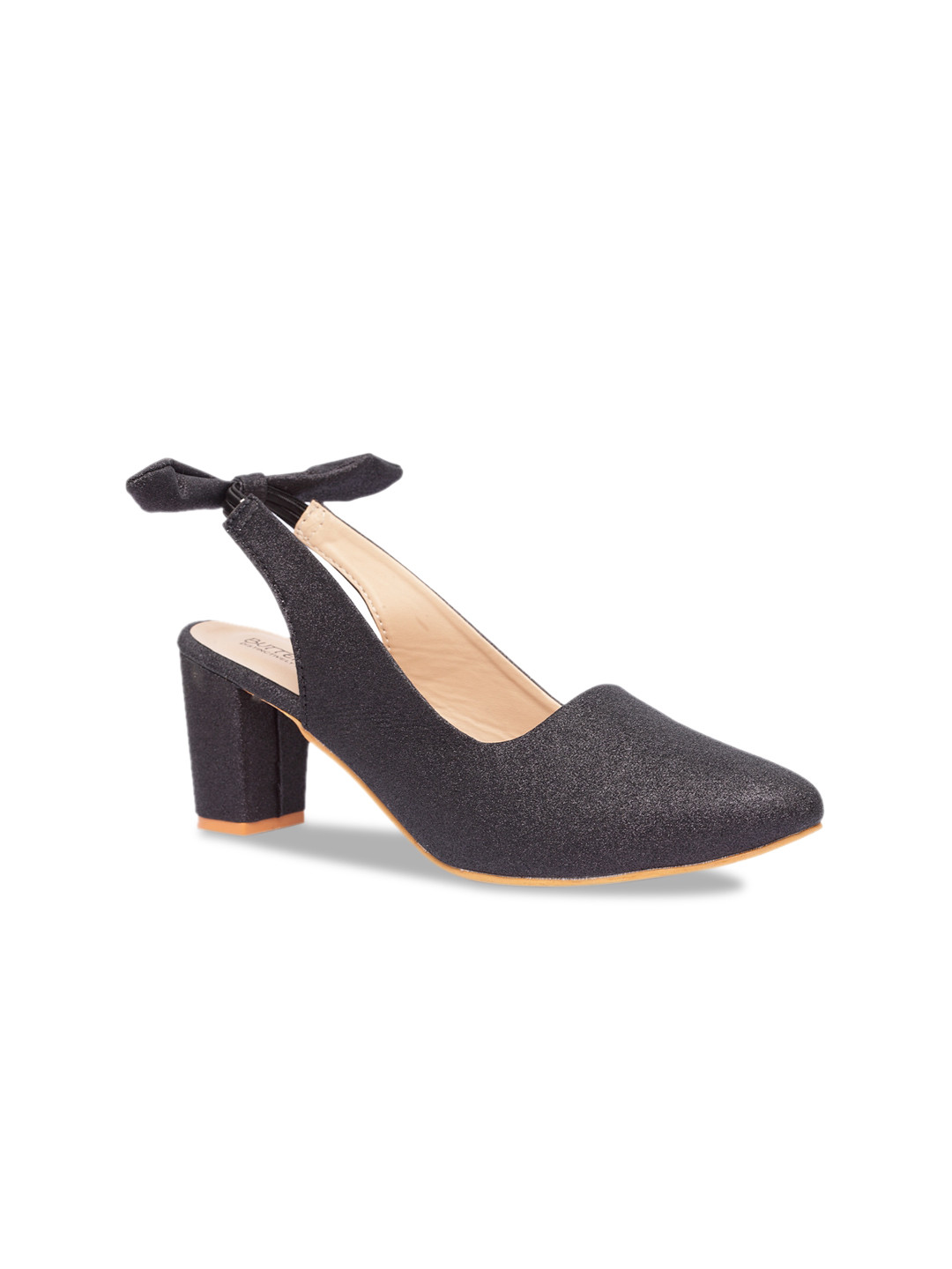 

Butterflies Women Black Solid Pumps