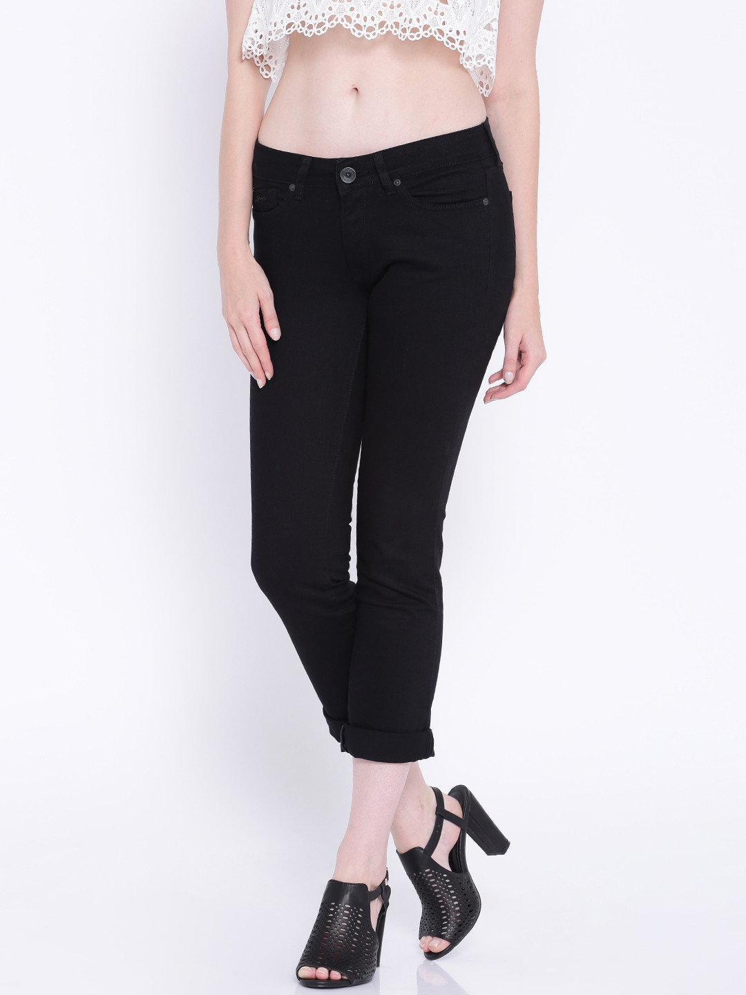 

Pepe Jeans Black Chelsea Fit Jeans