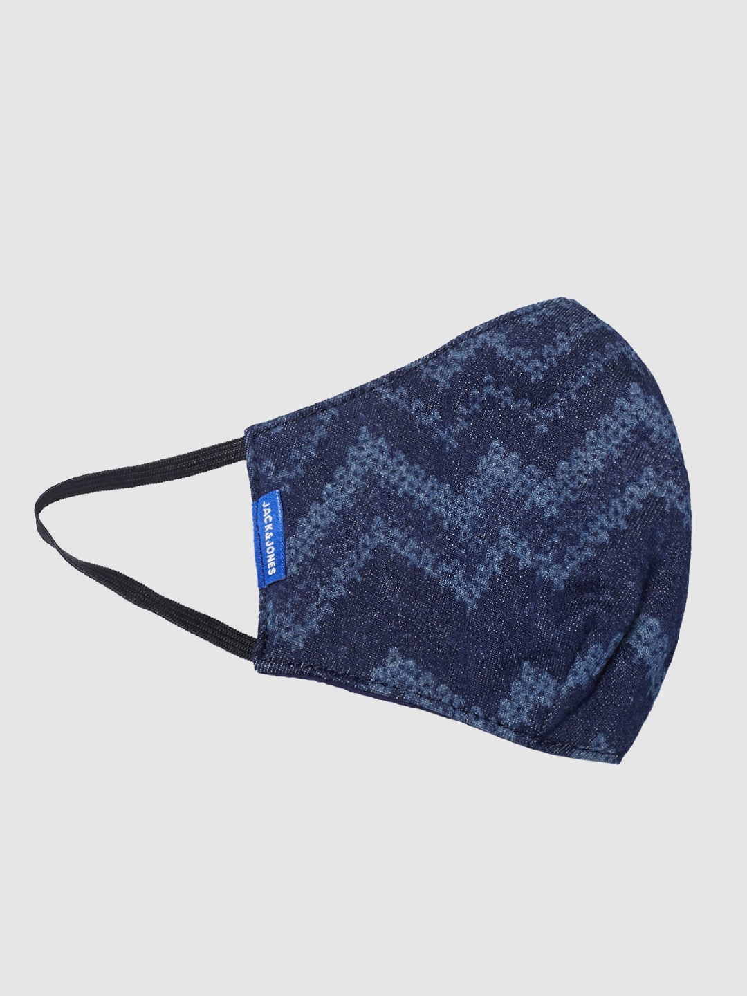

Jack & Jones Men Blue Printed 3-Ply Reusable Masks