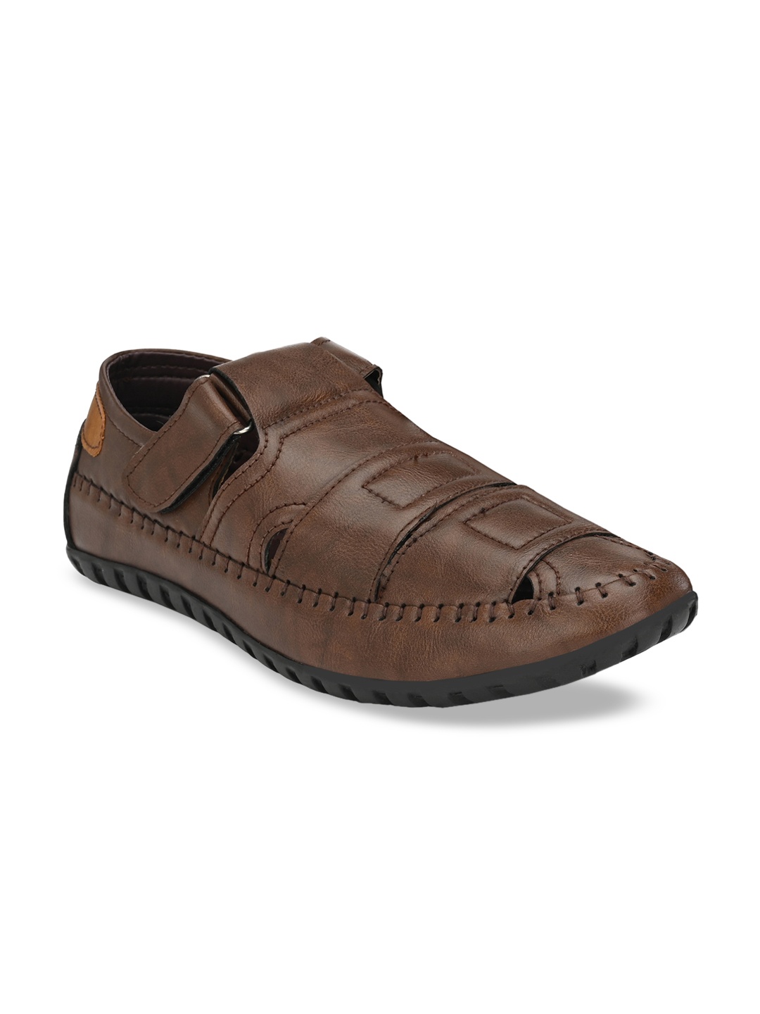 

Metronaut Men Brown Shoe-Style Sandals