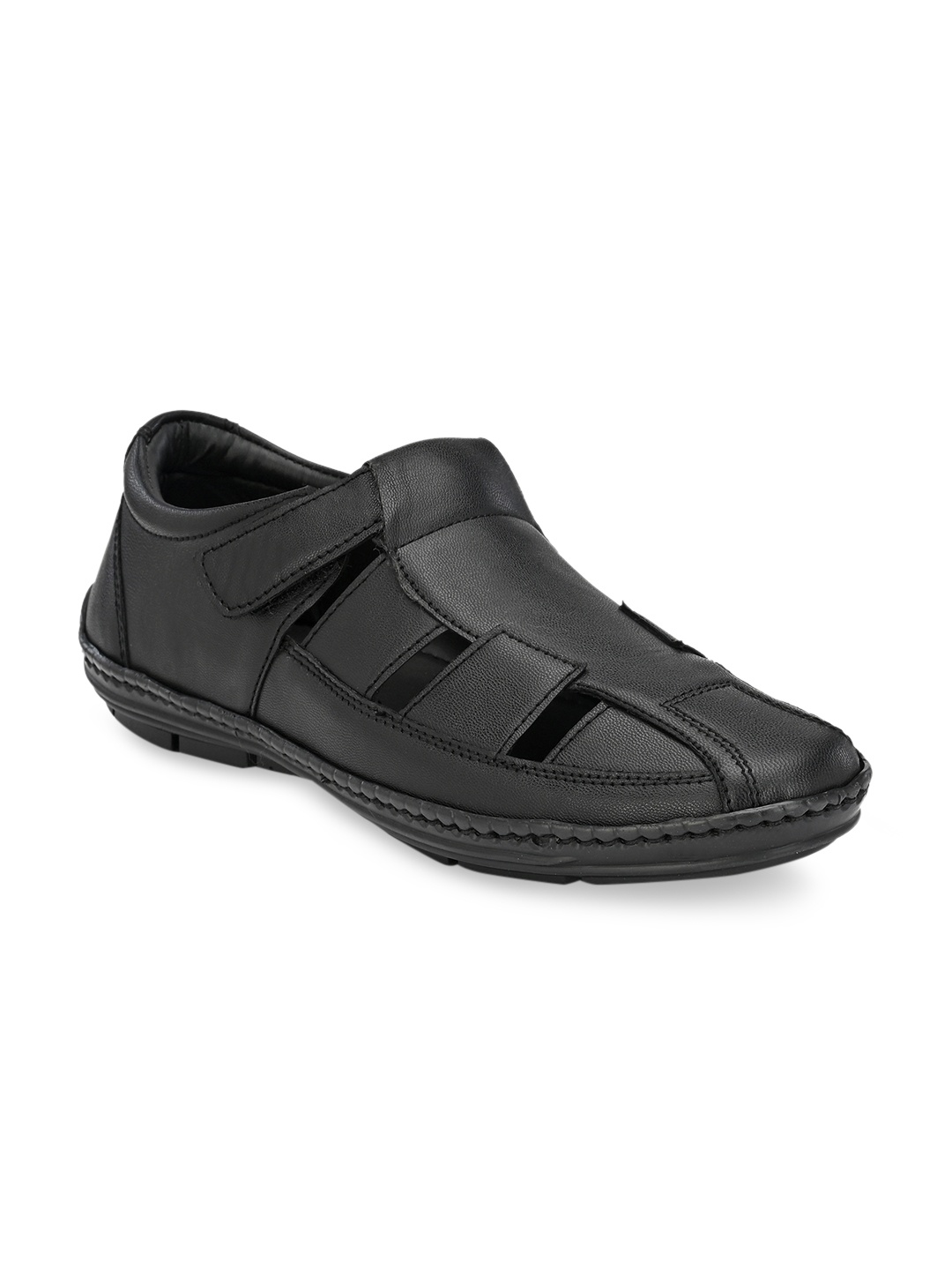 

El Paso Men Black Shoe-Style Sandals