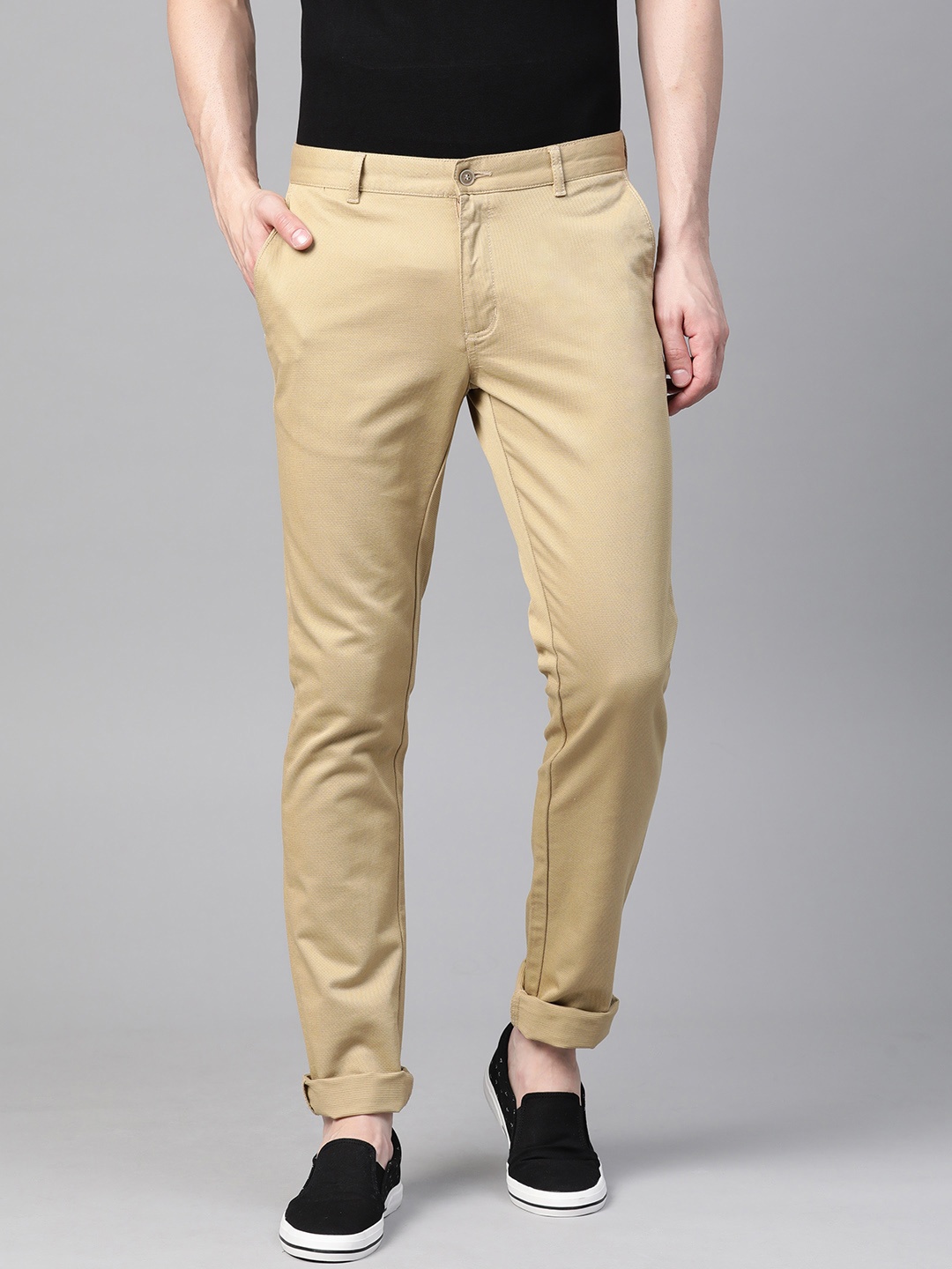 

Blackberrys Men Beige Trousers