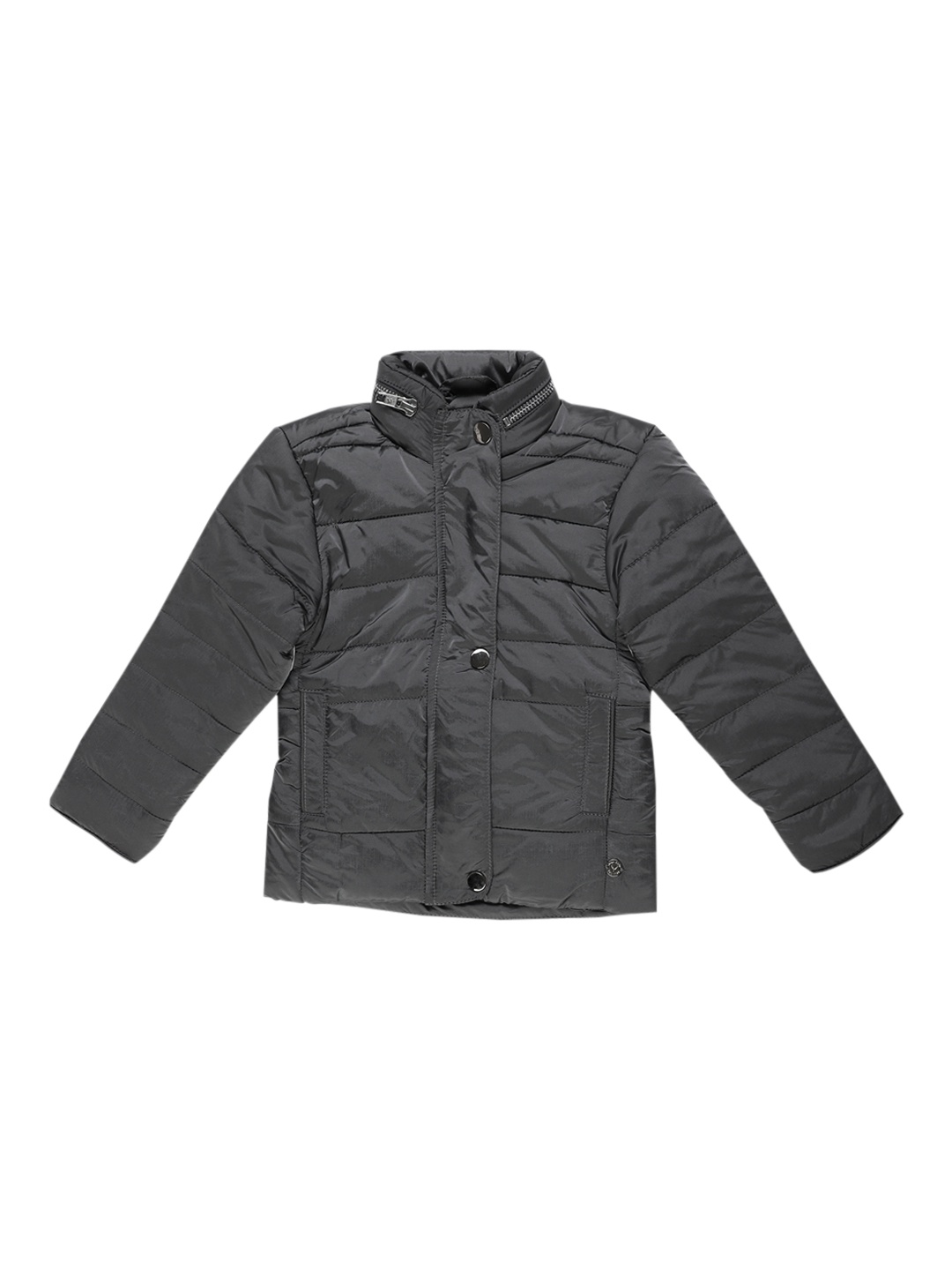 

Allen Solly Junior Kids Grey Solid Quilted Jacket