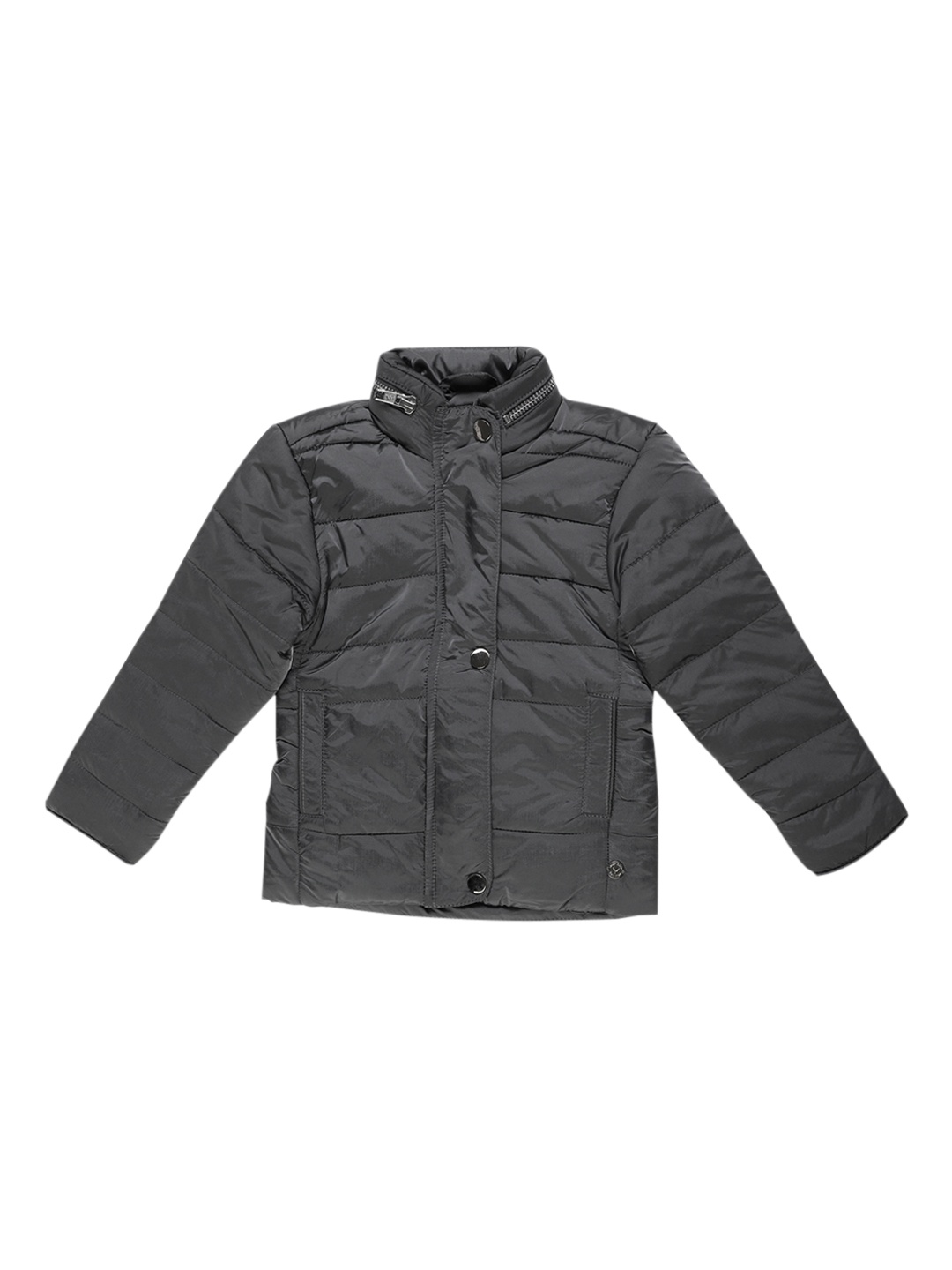 

Allen Solly Junior Kids Grey Solid Quilted Jacket