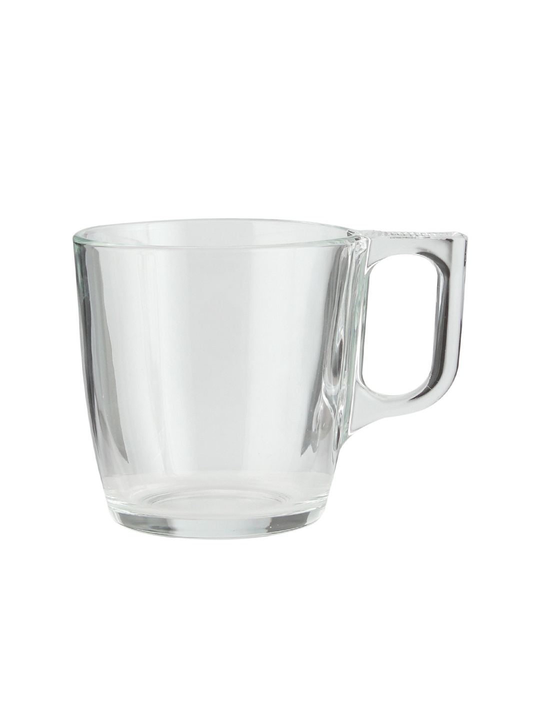 

Luminarc Set Of 6 Transparent Solid Tempered Glass Nuevo Mugs 320 ml each