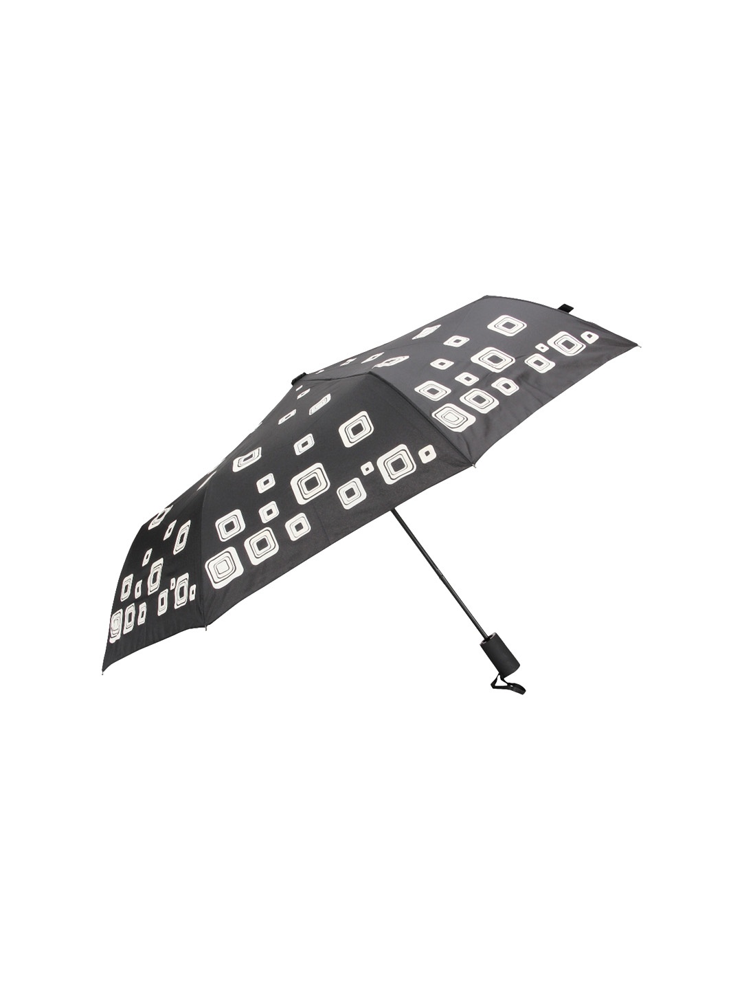 

FabSeasons Unisex Black & White Graphic Printed 3 Fold Automatic Umbrella