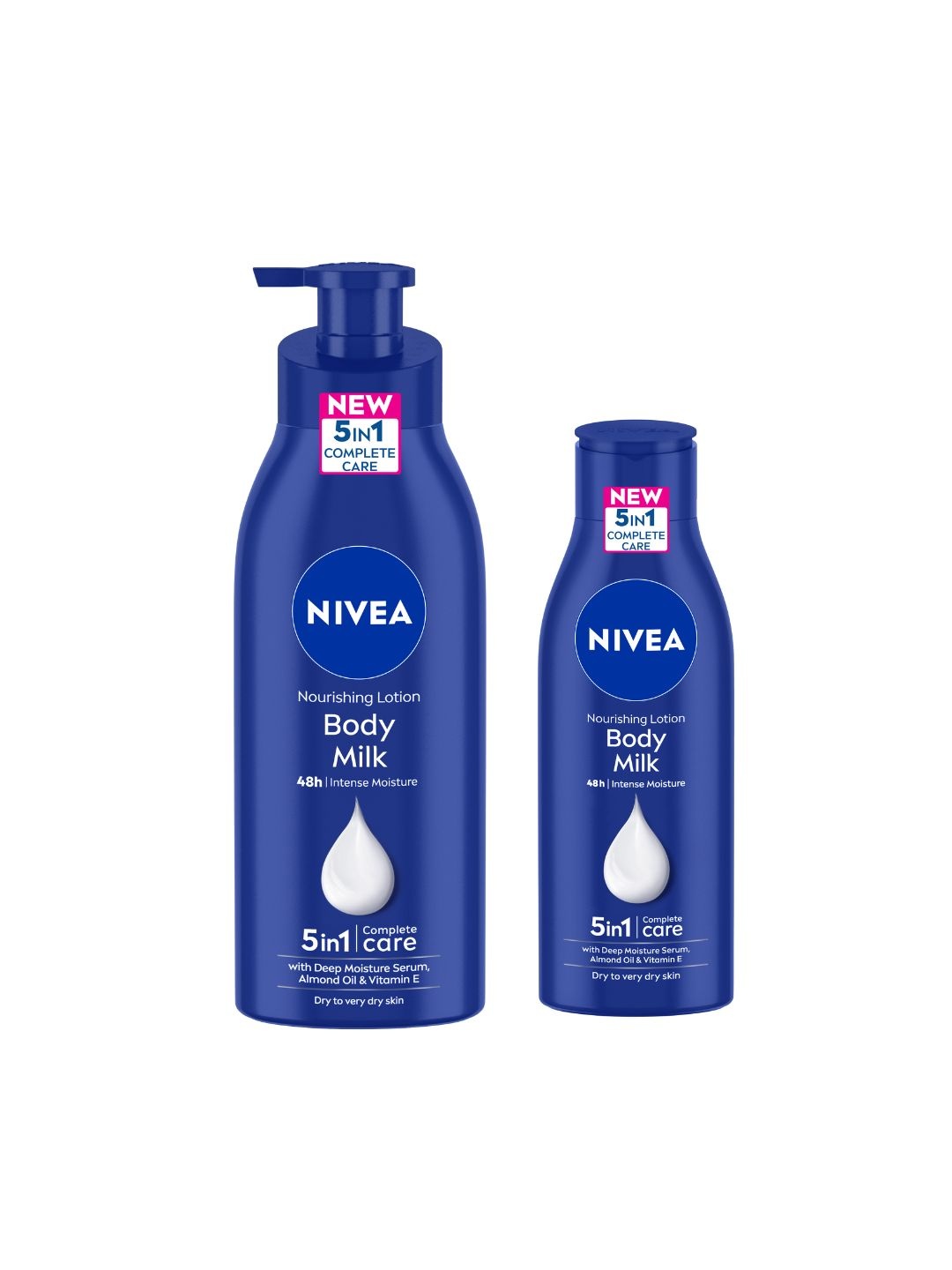 

NIVEA Unisex Set of 2 Nourishing Body Lotions, White