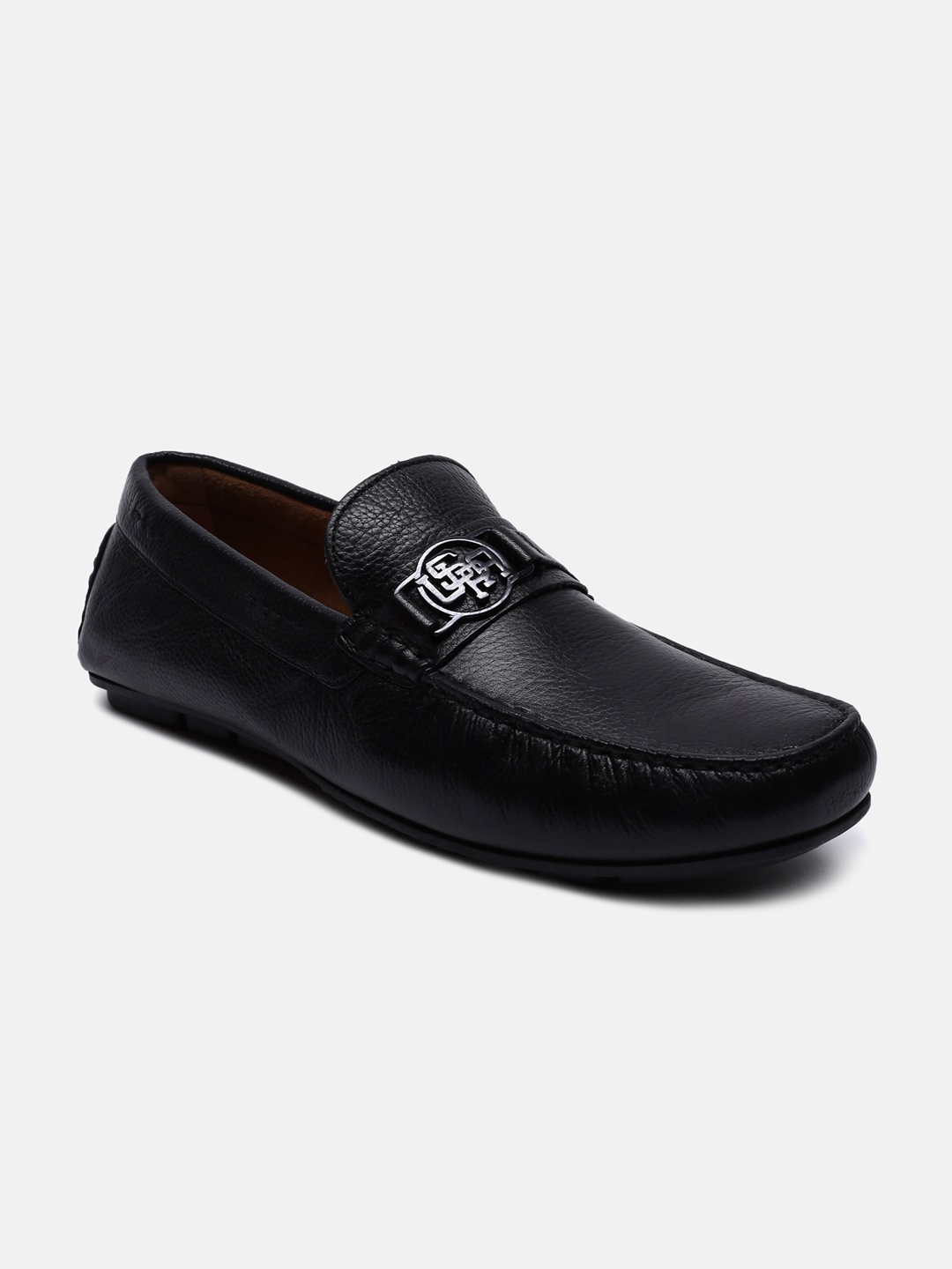 

U.S. Polo Assn. Men Black Leather Formal Loafers