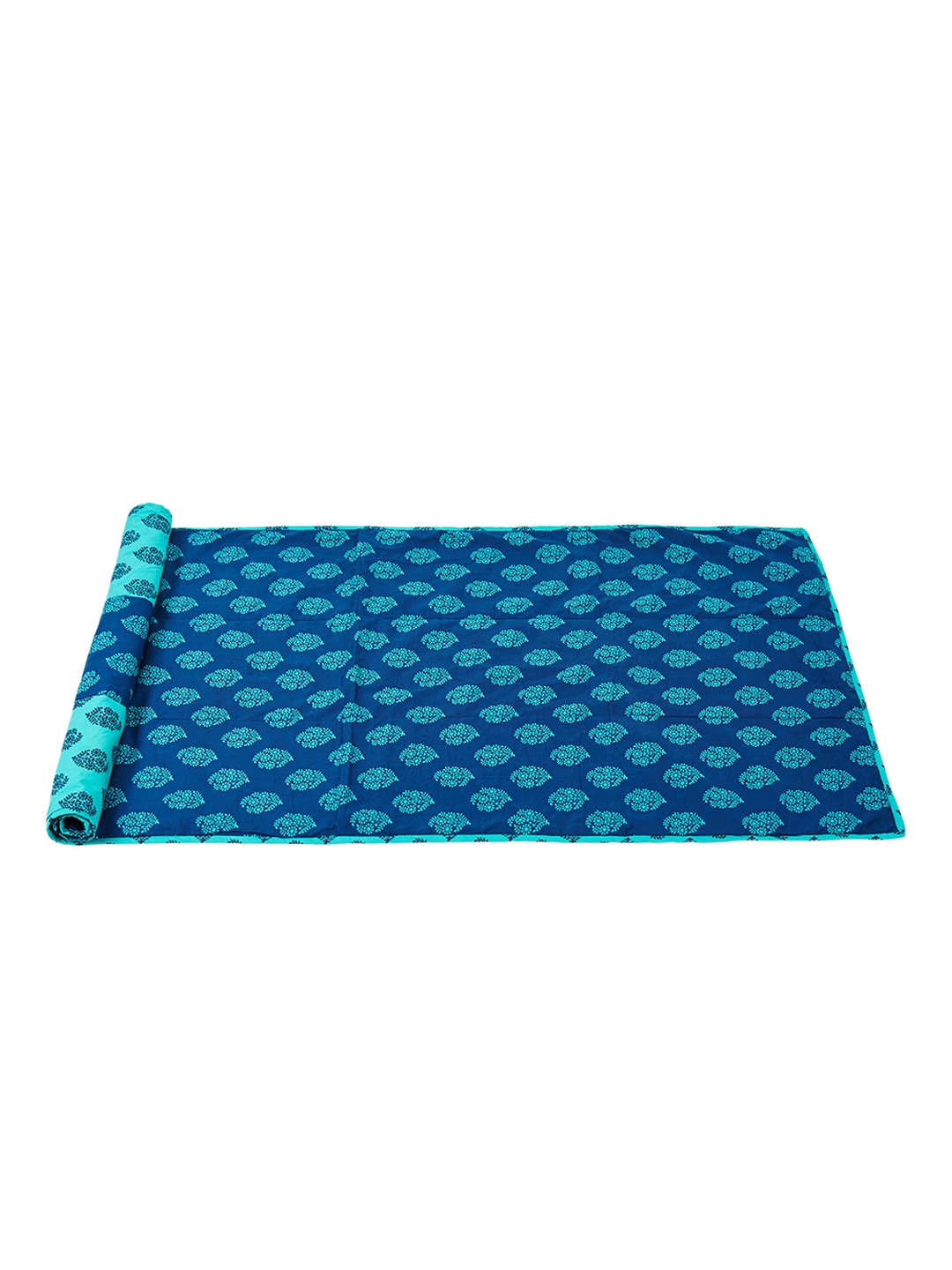 

SWAYAM Unisex Blue Textured Anti-Skid Reversible Yoga Mat