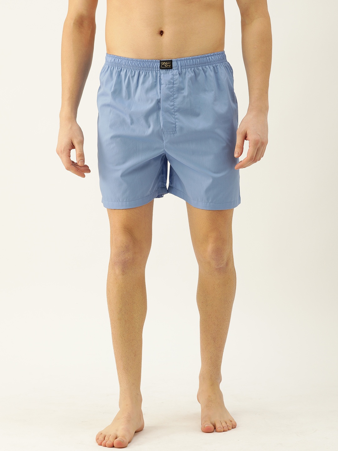 

Urban Dog Men Blue Solid Boxers UDBX215