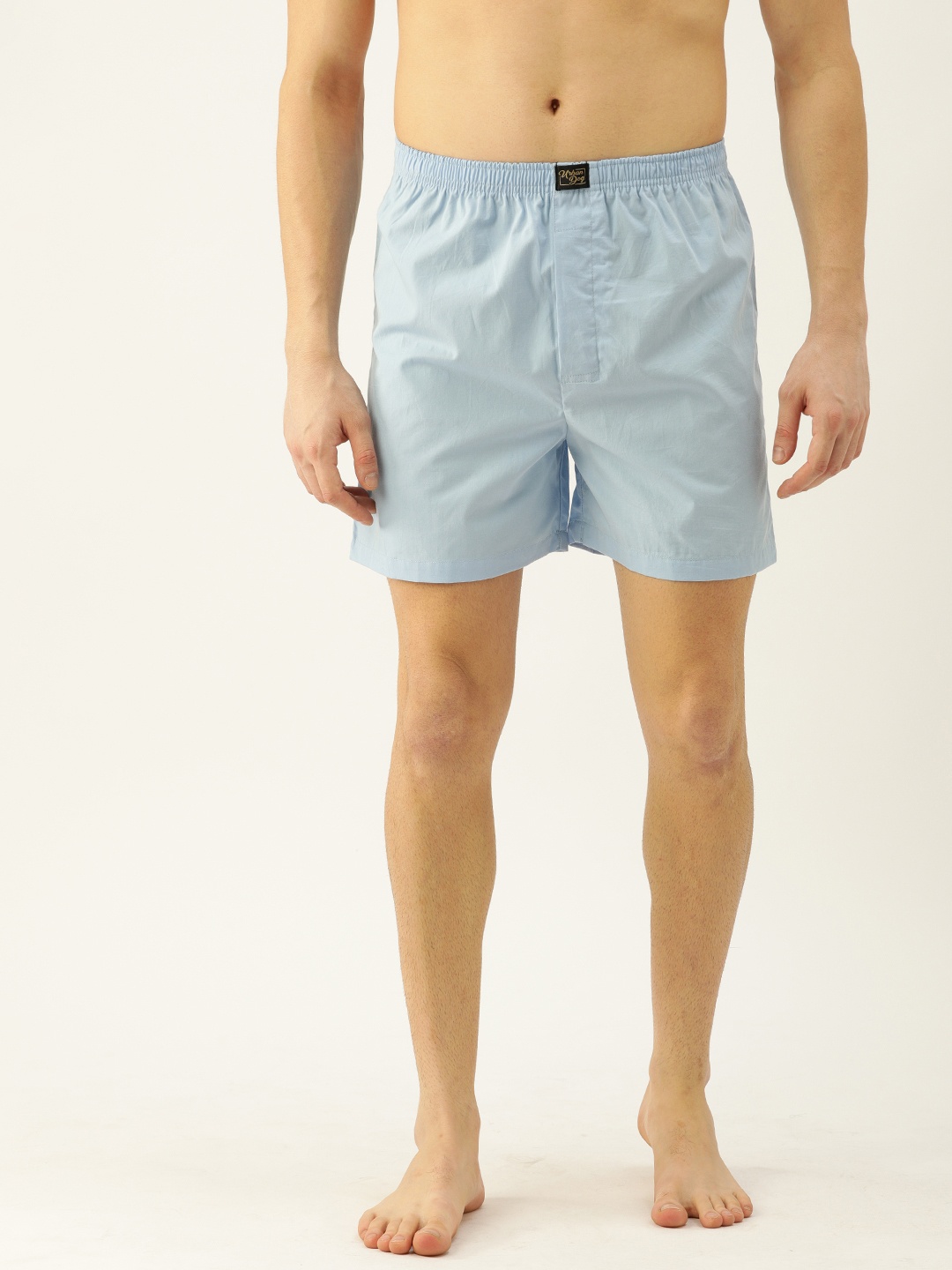 

Urban Dog Men Blue Solid Boxers UDBX199