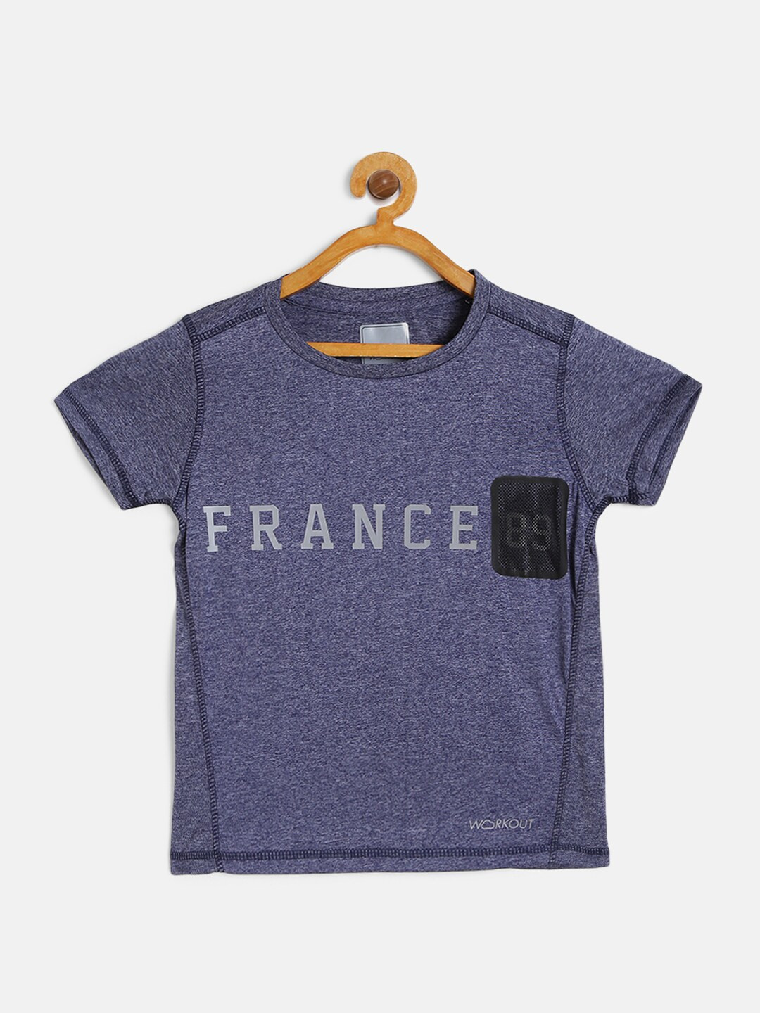 

Sweet Dreams Boys Navy Blue Printed Round Neck T-shirt