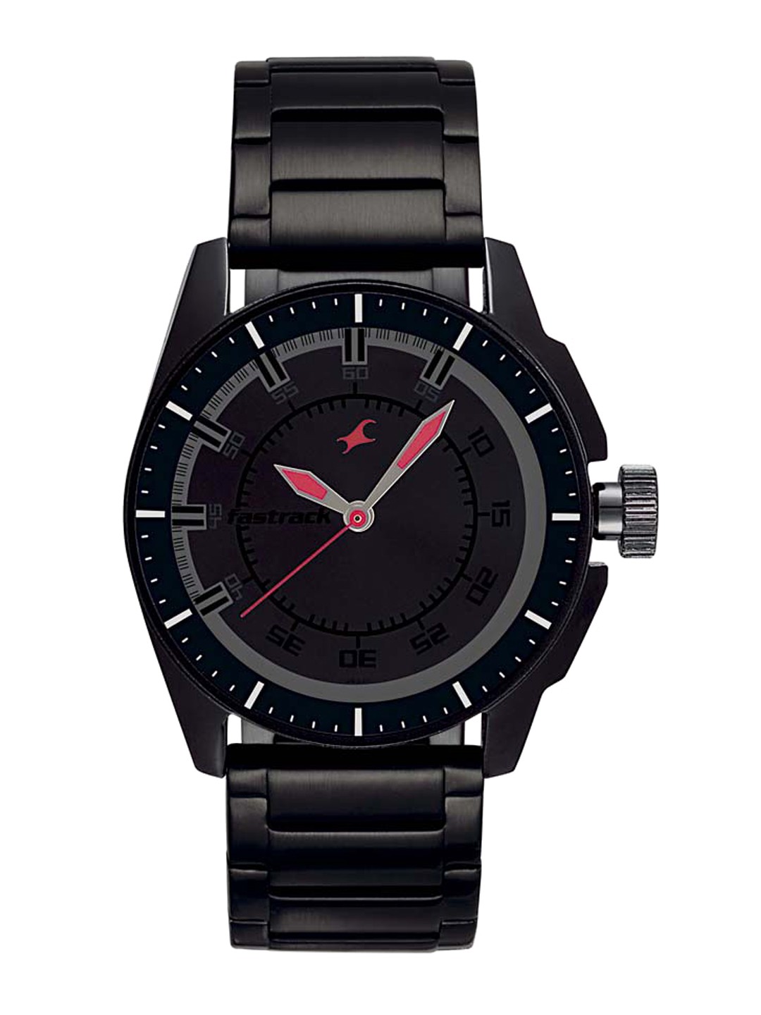 

Fastrack Men Black Dial Watch NF3089NM01J