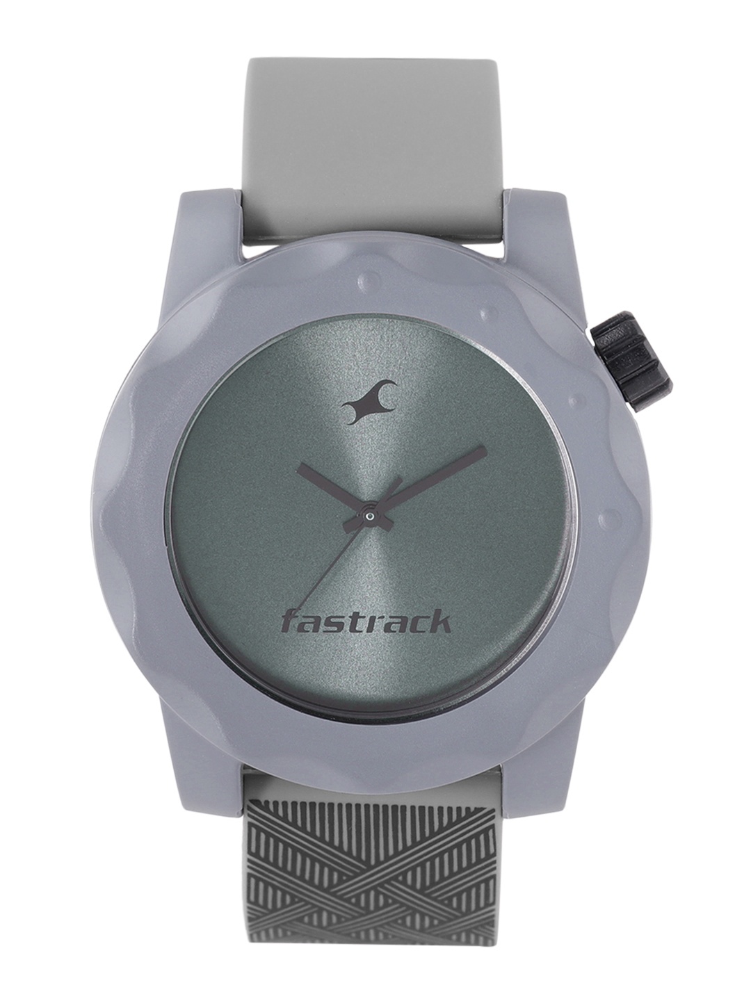 

Fastrack Unisex Regular Straps Analogue Watch 38022PP07J, Grey