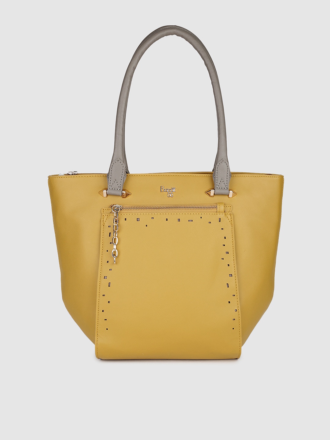 

Baggit Mustard Yellow Solid Shoulder Bag