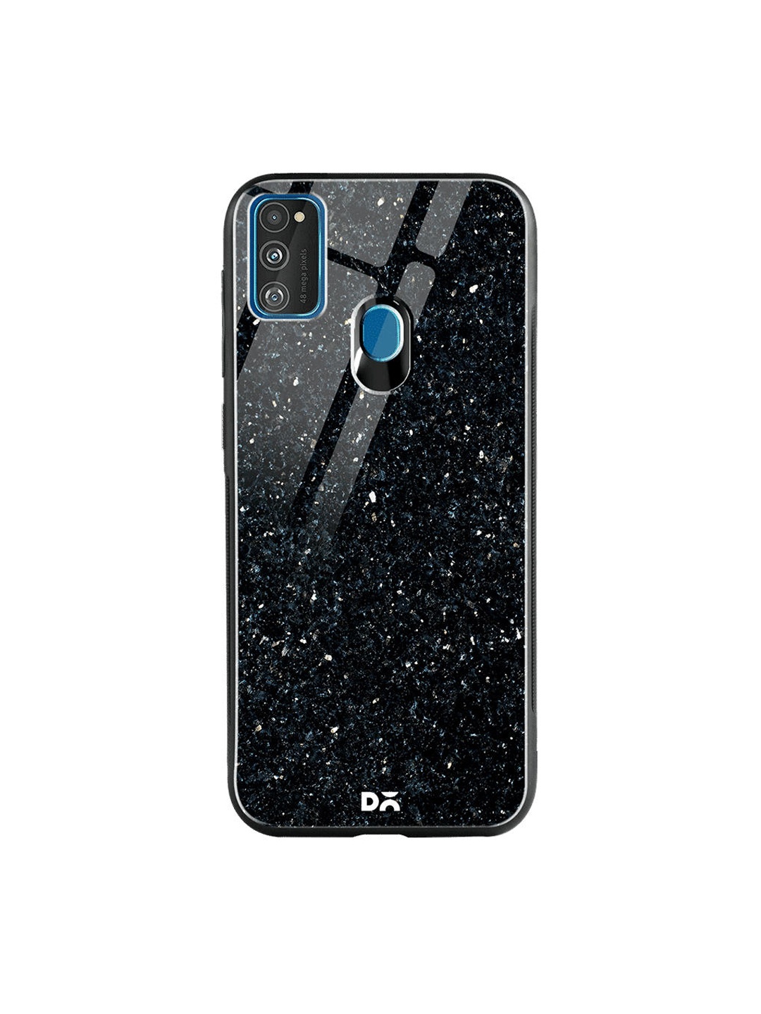 

DailyObjects Unisex Black Starry Sky Samsung Galaxy M30S Glass Case Cover