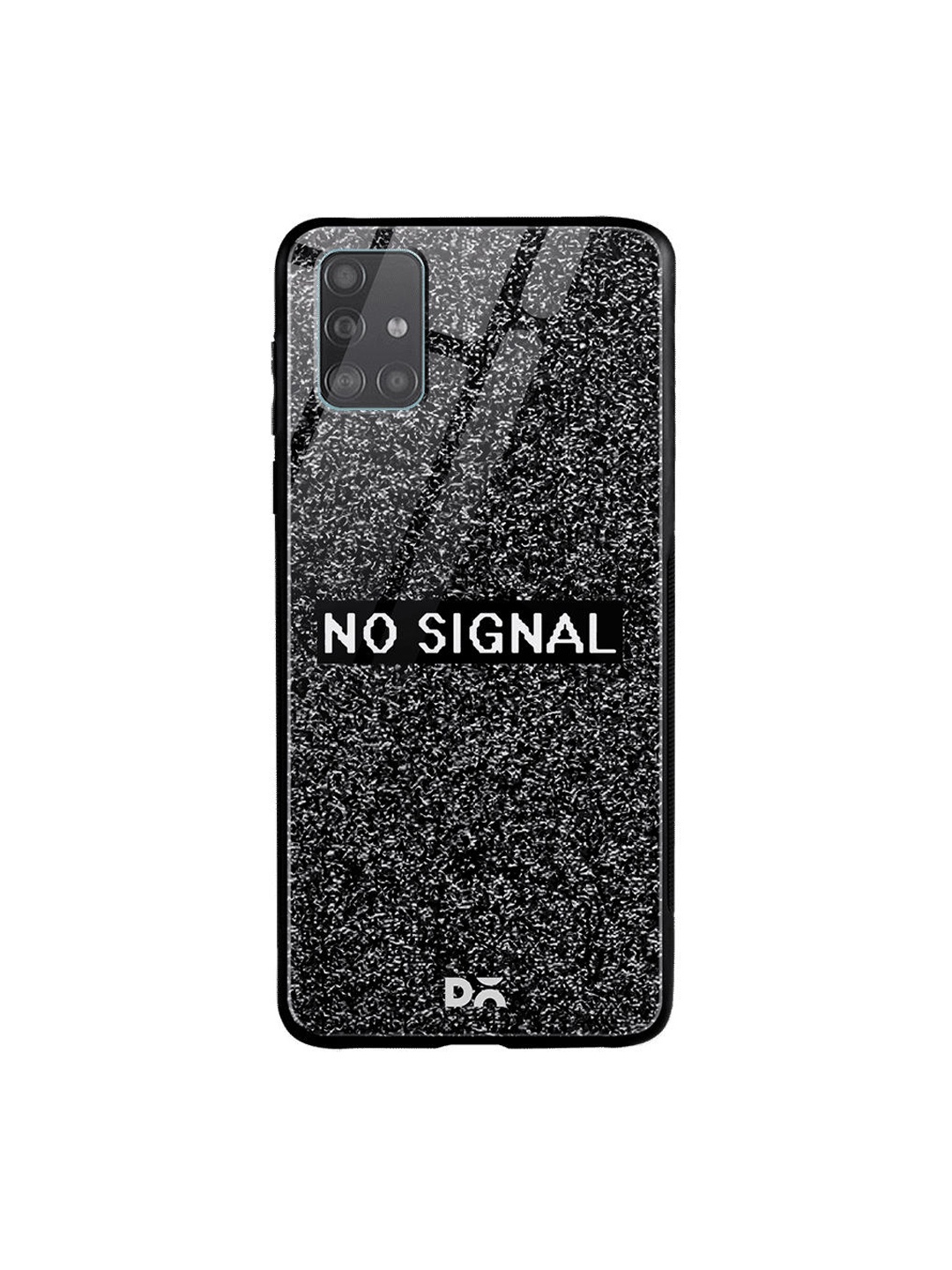 

DailyObjects Black & White Printed Samsung Galaxy A71 Glass Case Cover