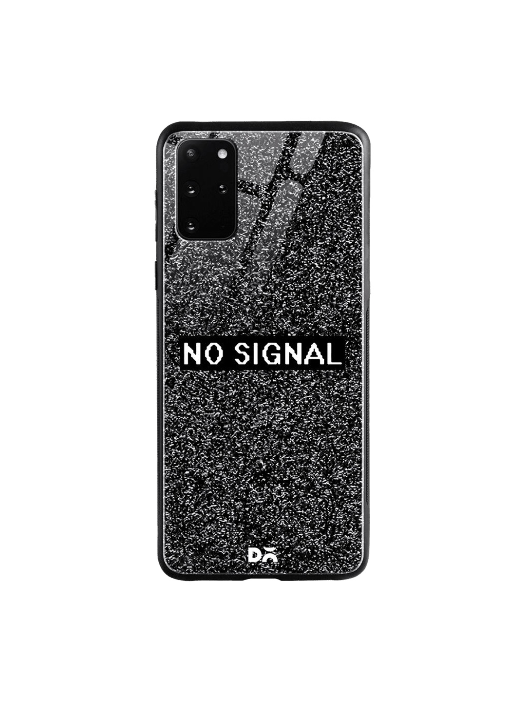 

DailyObjects Black & White No Signal Samsung Galaxy S20 Plus Glass Case Cover