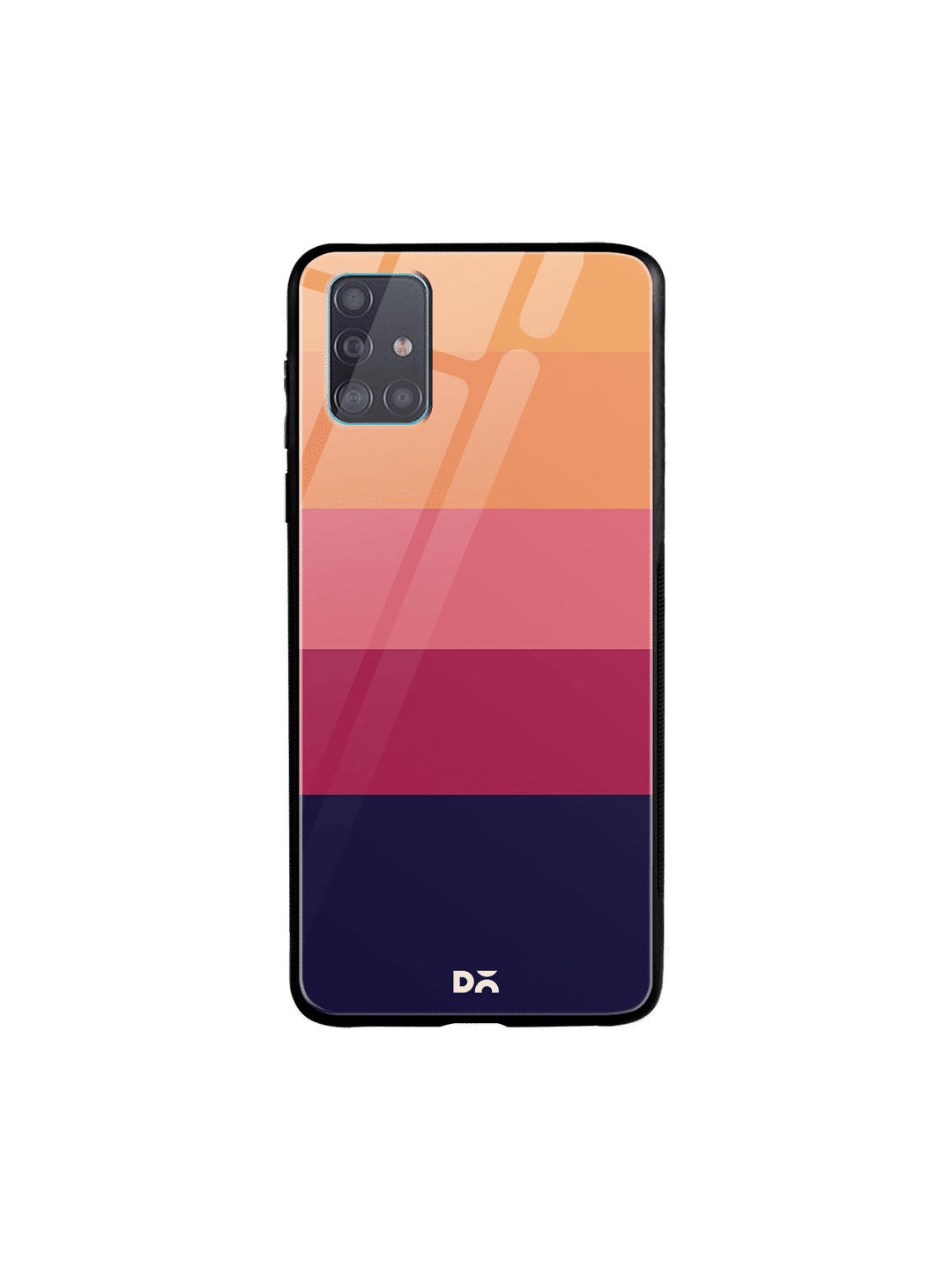 

DailyObjects Unisex Blue & Pink Coral Quin Samsung Galaxy A51 Glass Case Cover