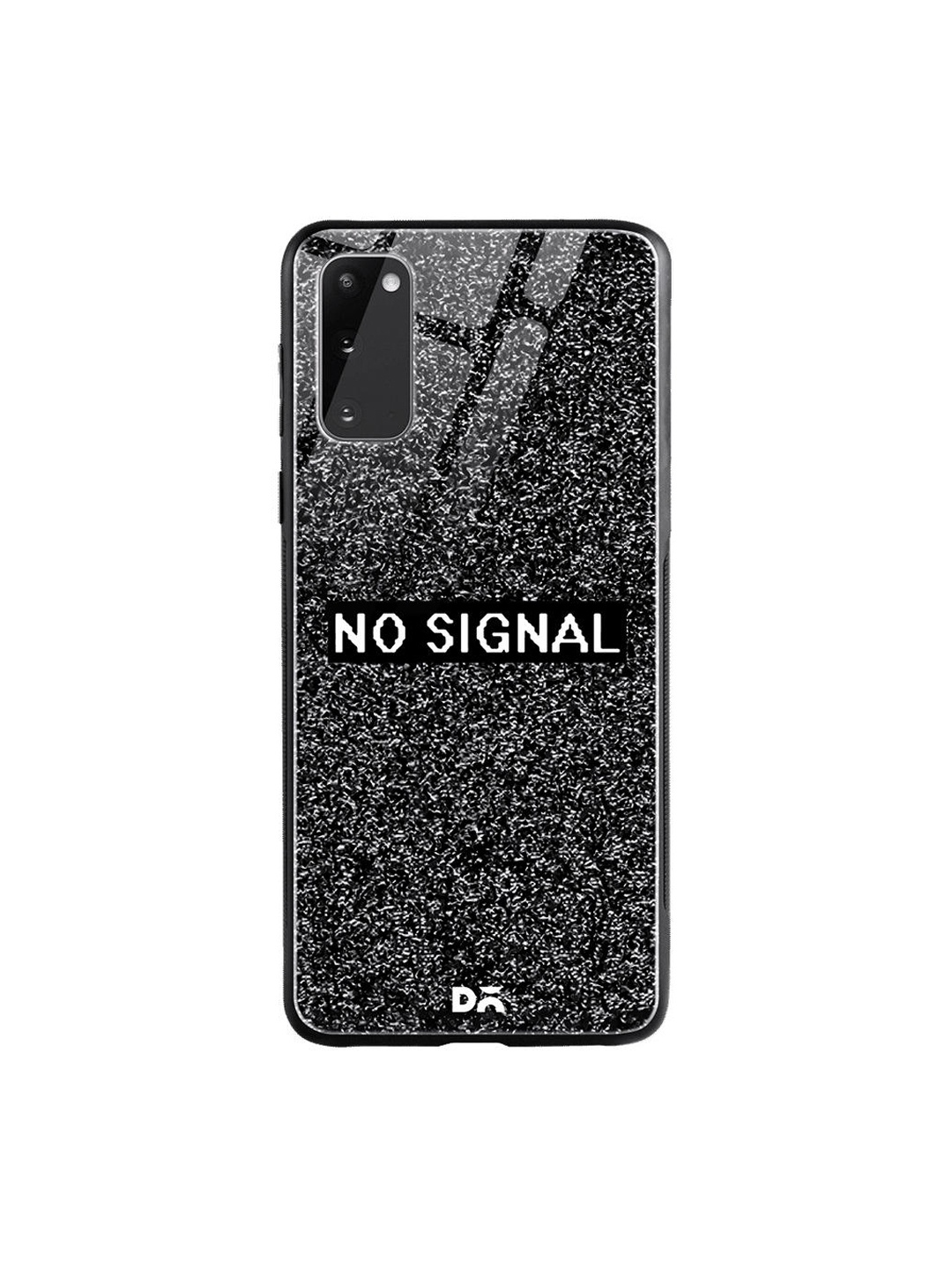 

DailyObjects Black & White No Signal Samsung Galaxy S20 Glass Case Cover