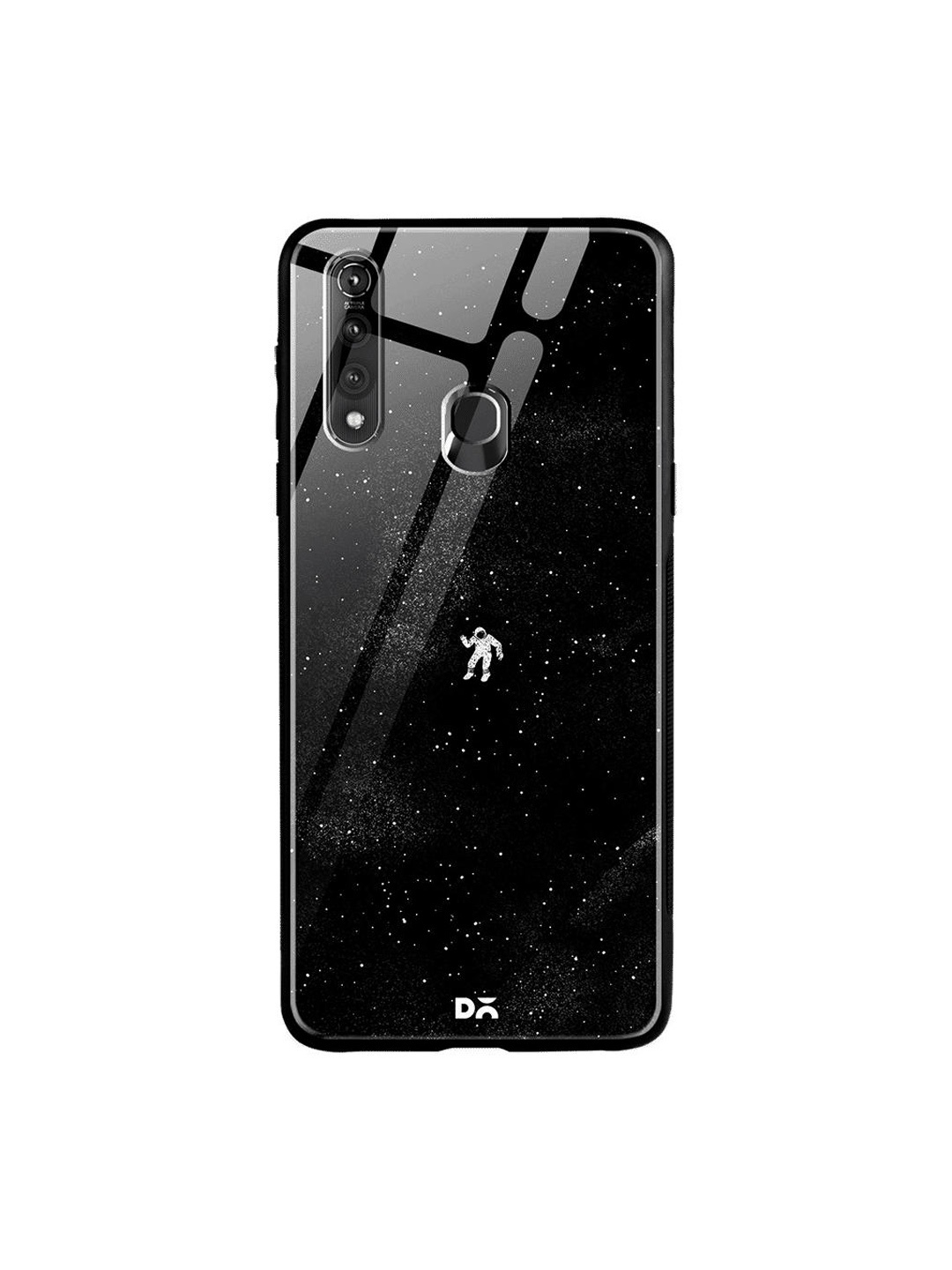 

DailyObjects Unisex Black Gravity Vivo Z1 Pro Glass Mobile Cover