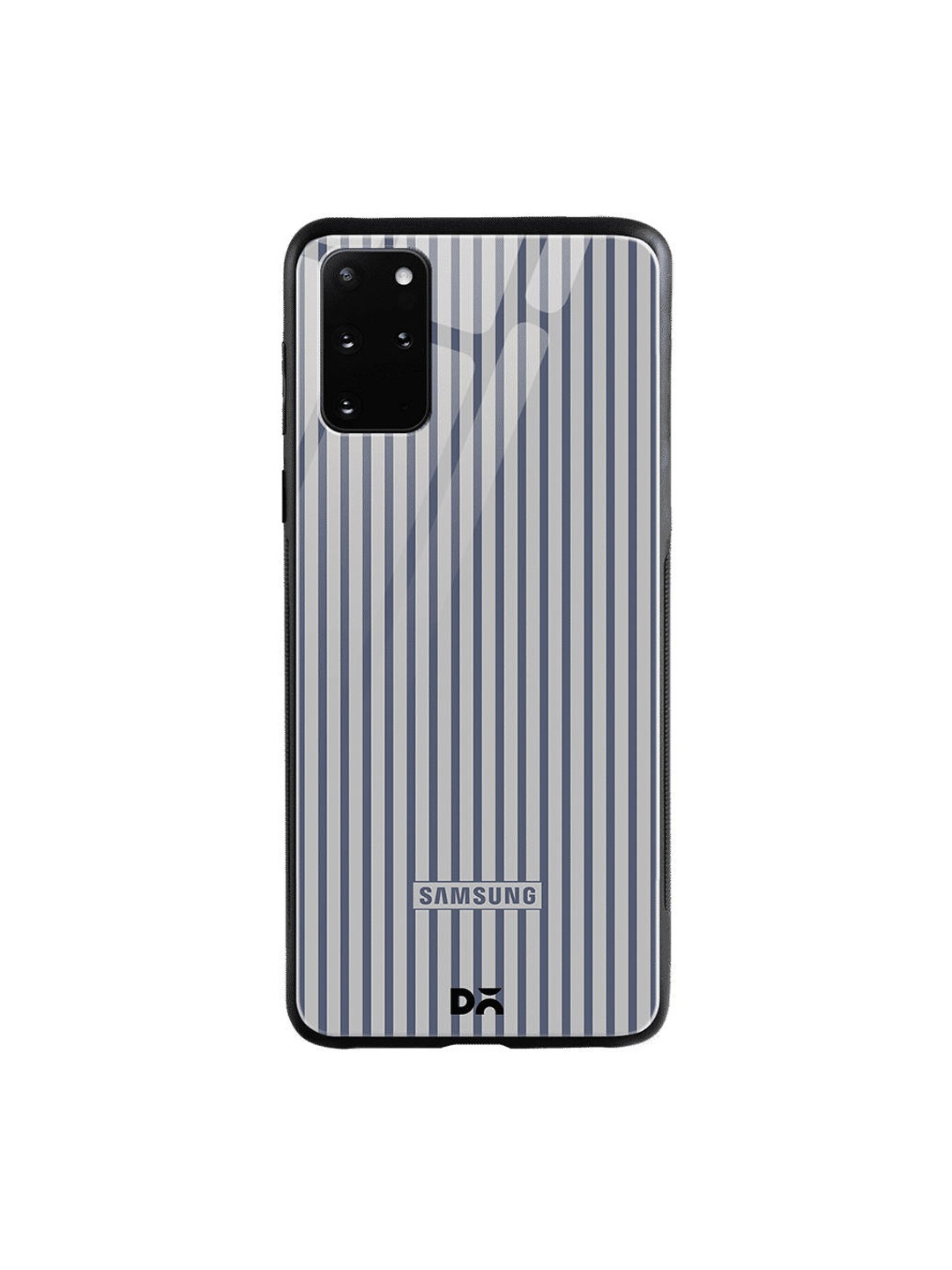 

DailyObjects Grey Stripes Samsung Galaxy S20 Plus Glass Case Cover