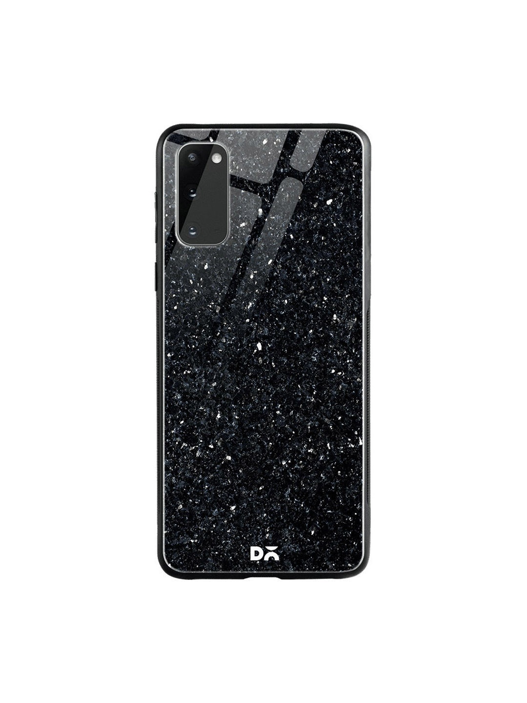

DailyObjects Black Starry Sky Samsung Galaxy S20 Glass Case Cover