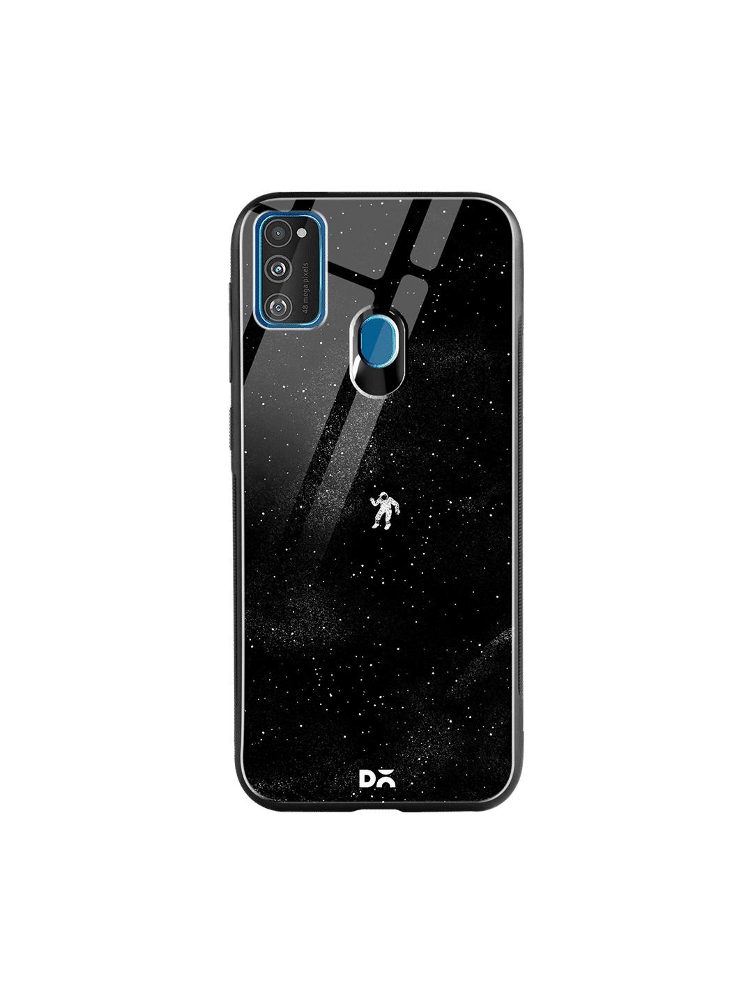 

DailyObjects Unisex Black & White Gravity Samsung Galaxy M30S Glass Case Cover