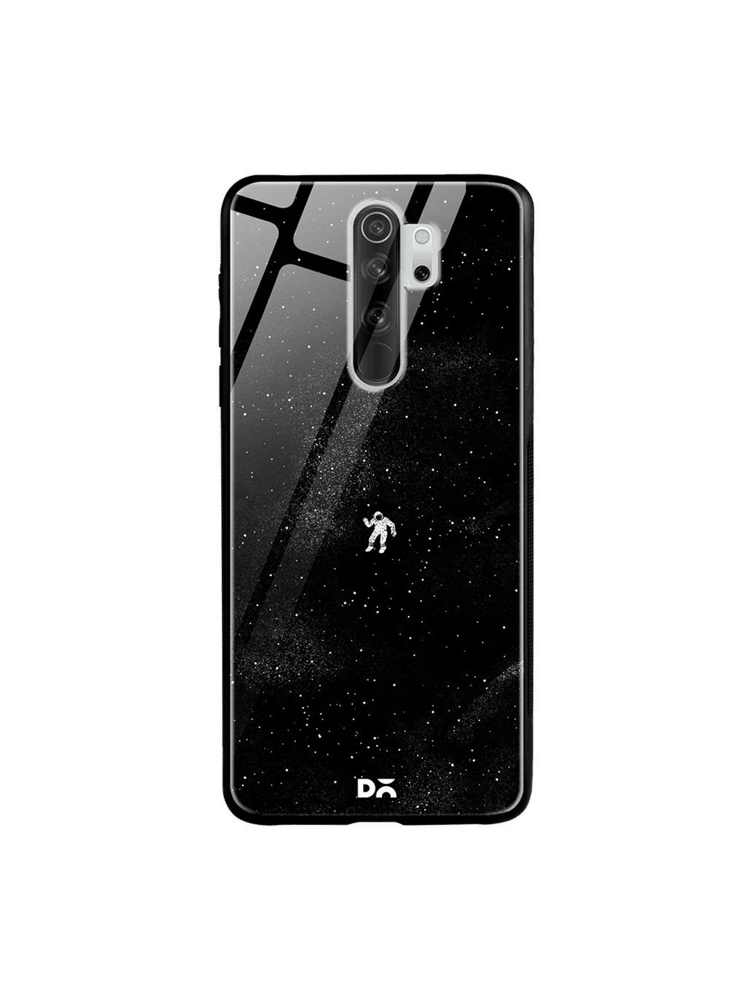 

DailyObjects Black Gravity Xiaomi Redmi Note 8 Pro Glass Case Cover
