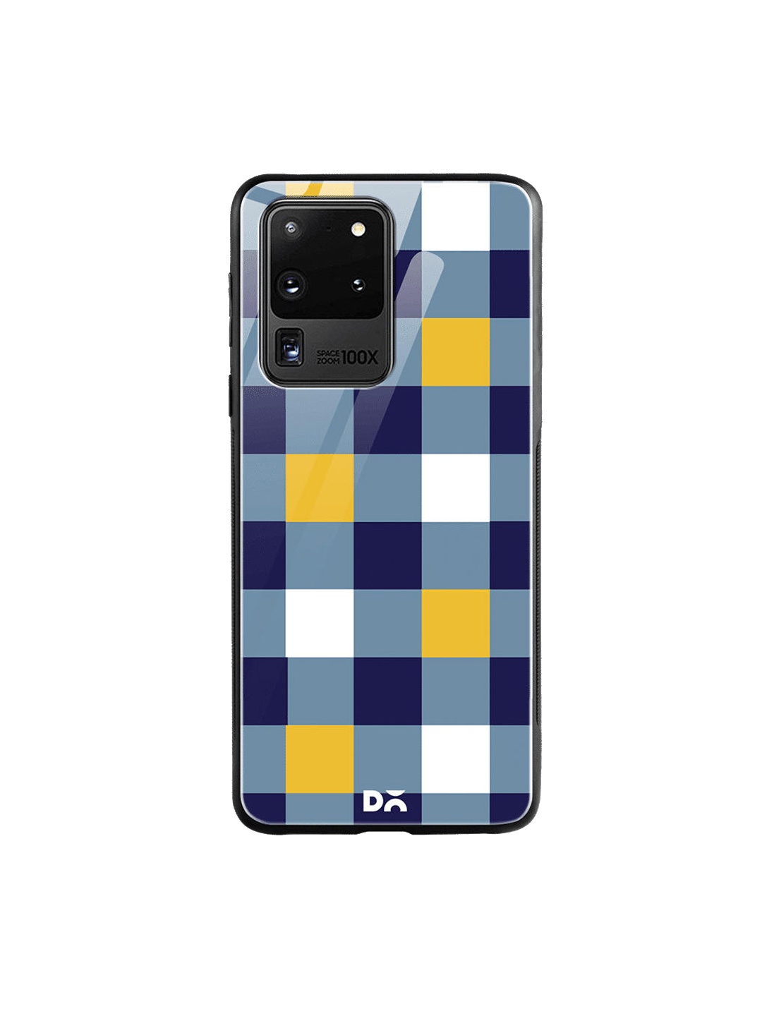 

DailyObjects Blue & Yellow Samsung Galaxy S20 Ultra Glass Case Cover