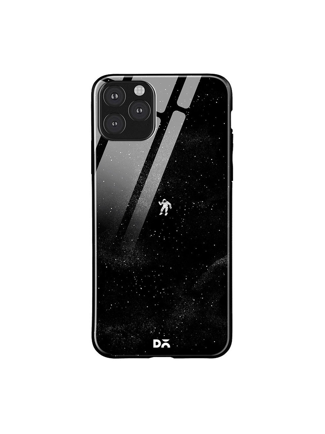 

DailyObjects Black Gravity iPhone 11 Pro Glass Case Cover