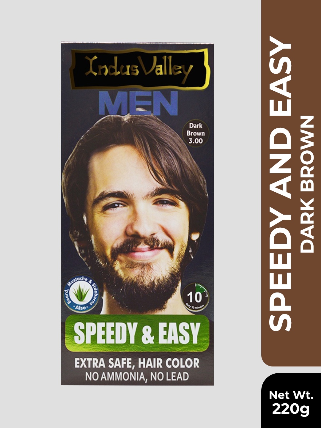 

Indus Valley Speedy and Easy Hair Color Dark Brown 3.0 220 g