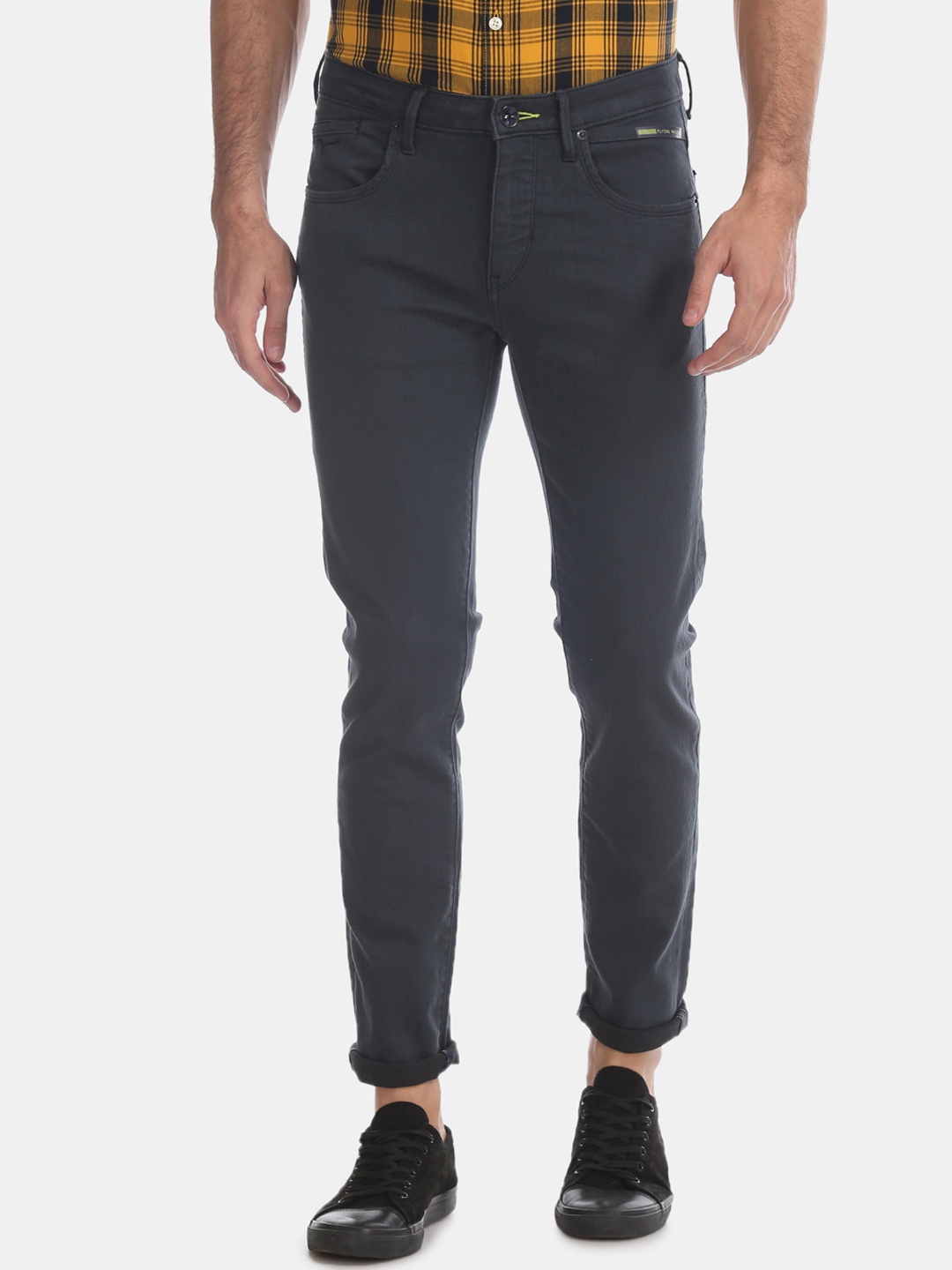 

Flying Machine Men Blue Slim Fit Mid-Rise Clean Look Jeans