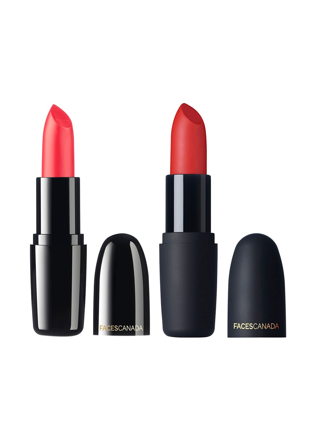 

FACES CANADA Set Of Red Matte Finish Lipstick & Pink Creme Finish Lipstick 07
