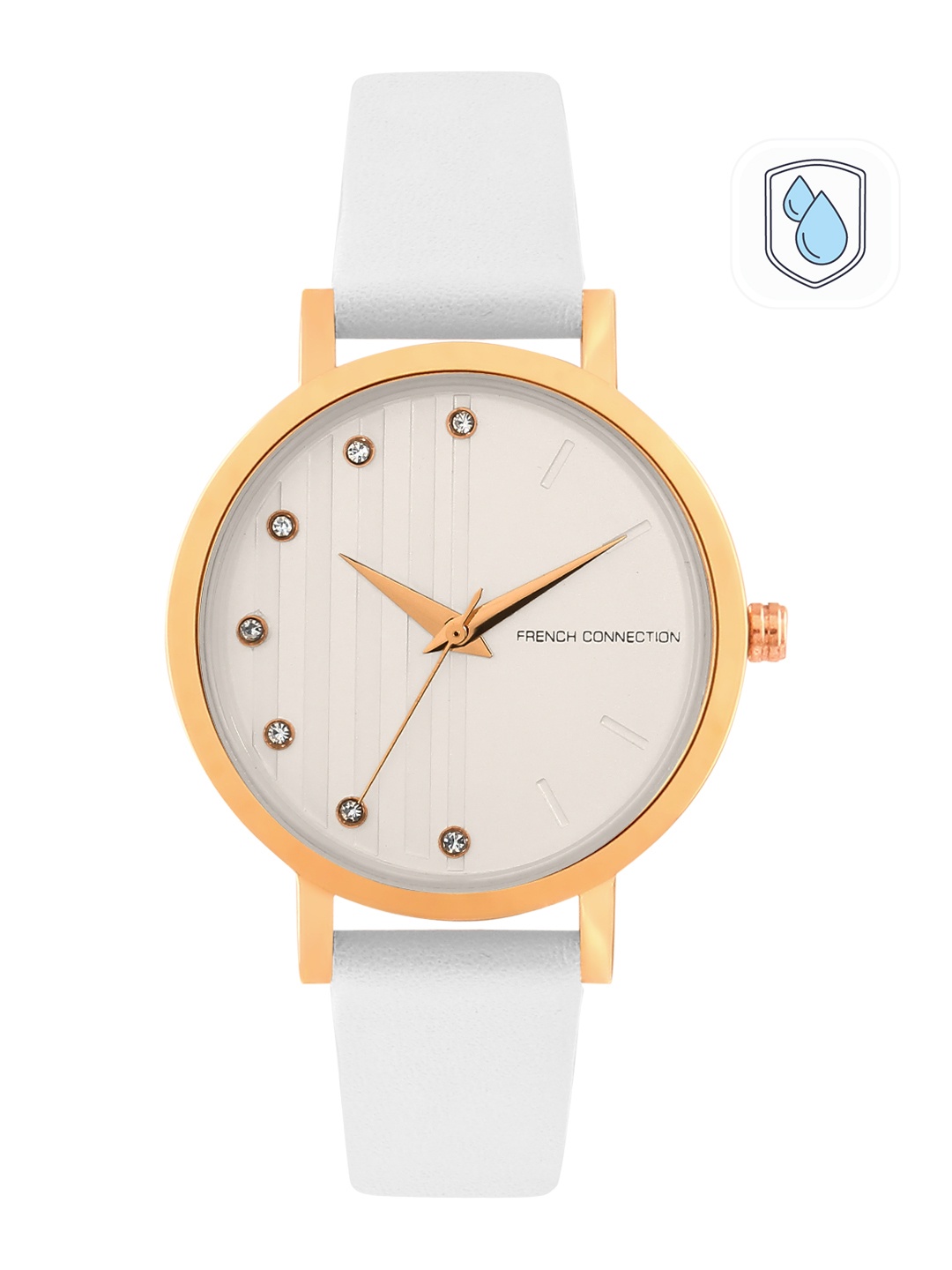 

French Connection Women Off-White Analogue Watch FC20-63B